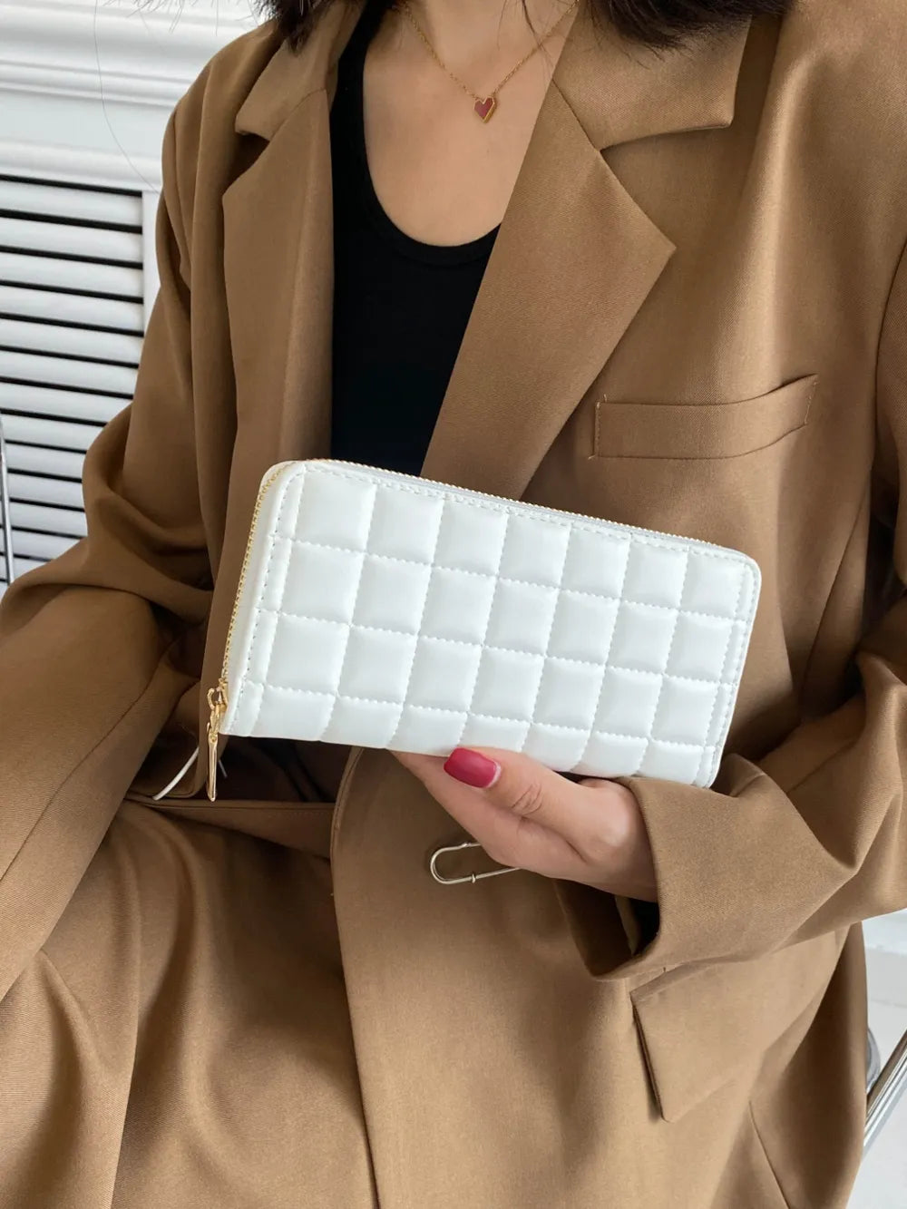 PU Leather Solid Color Wallet Carauana Store