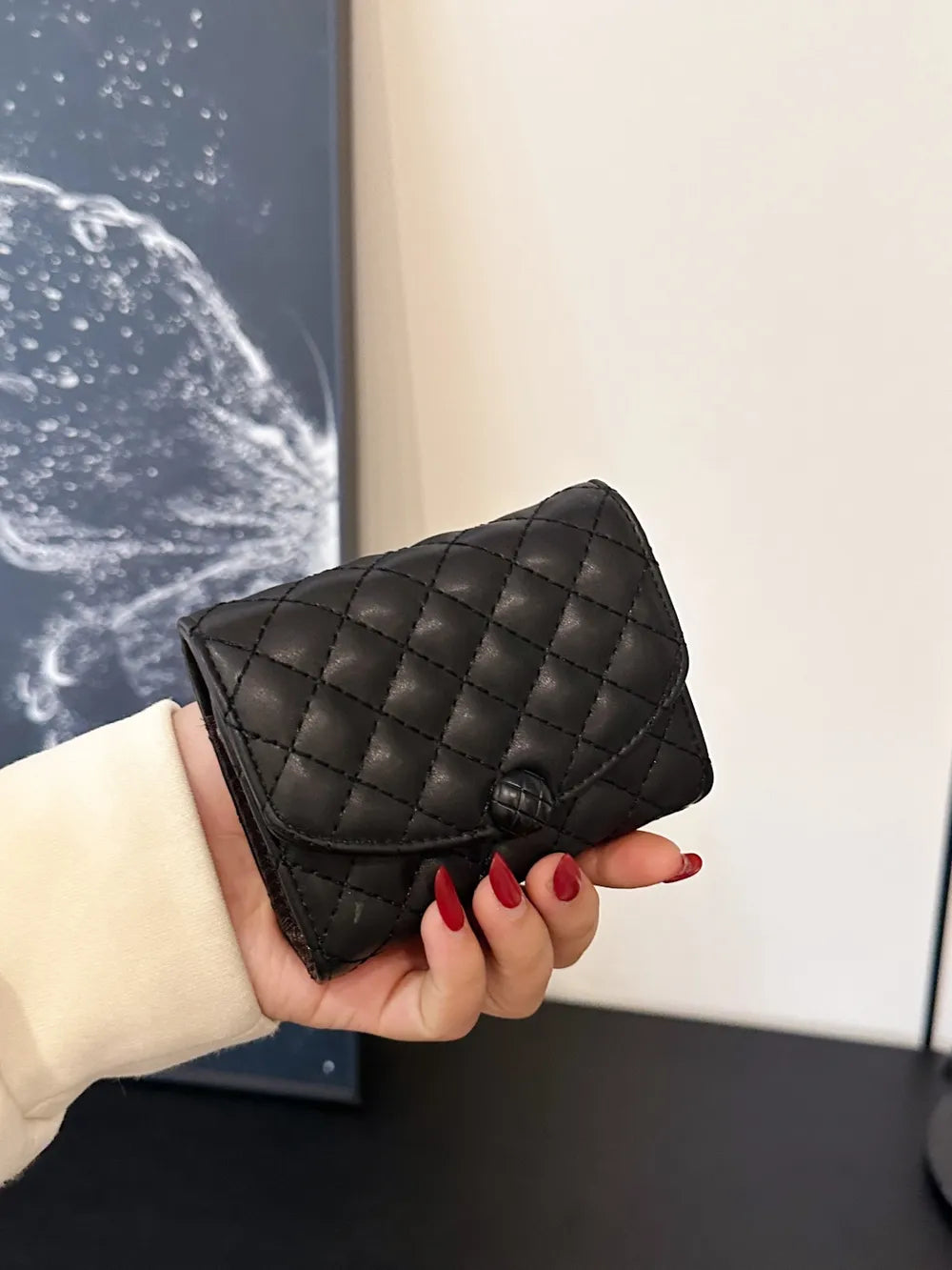 PU Leather Solid Color Wallet