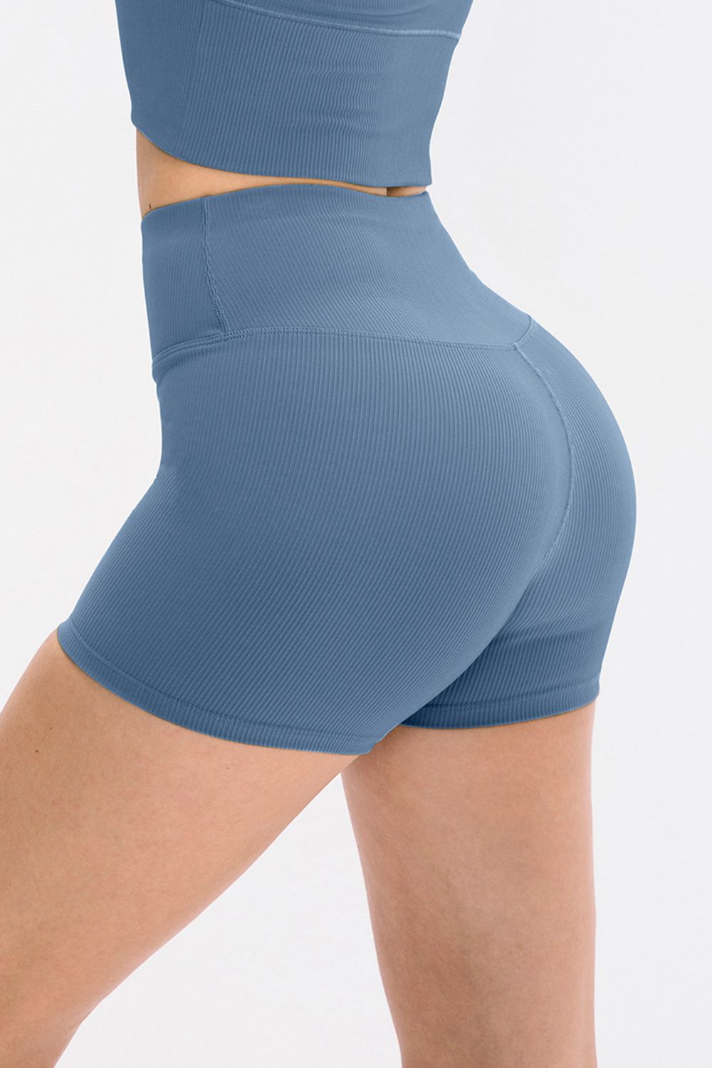 Slim Fit Wide Waistband Sports Shorts Carauana Store