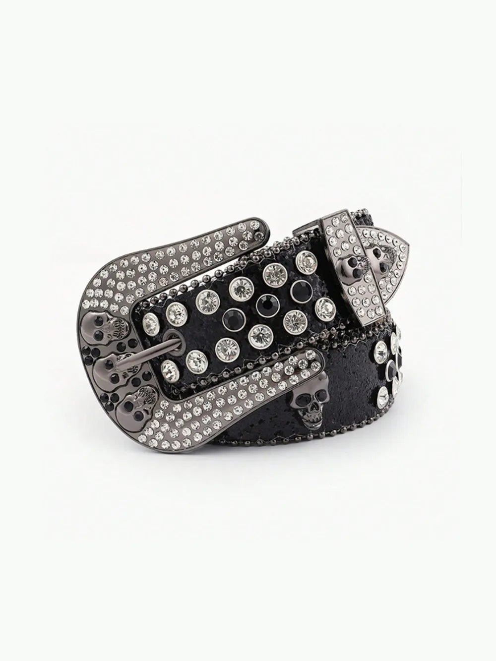 PU Leather Skull Belt Carauana Store