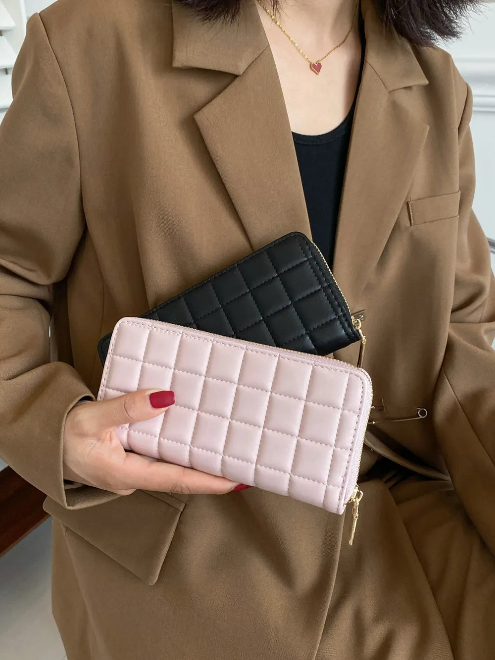 PU Leather Solid Color Wallet Carauana Store