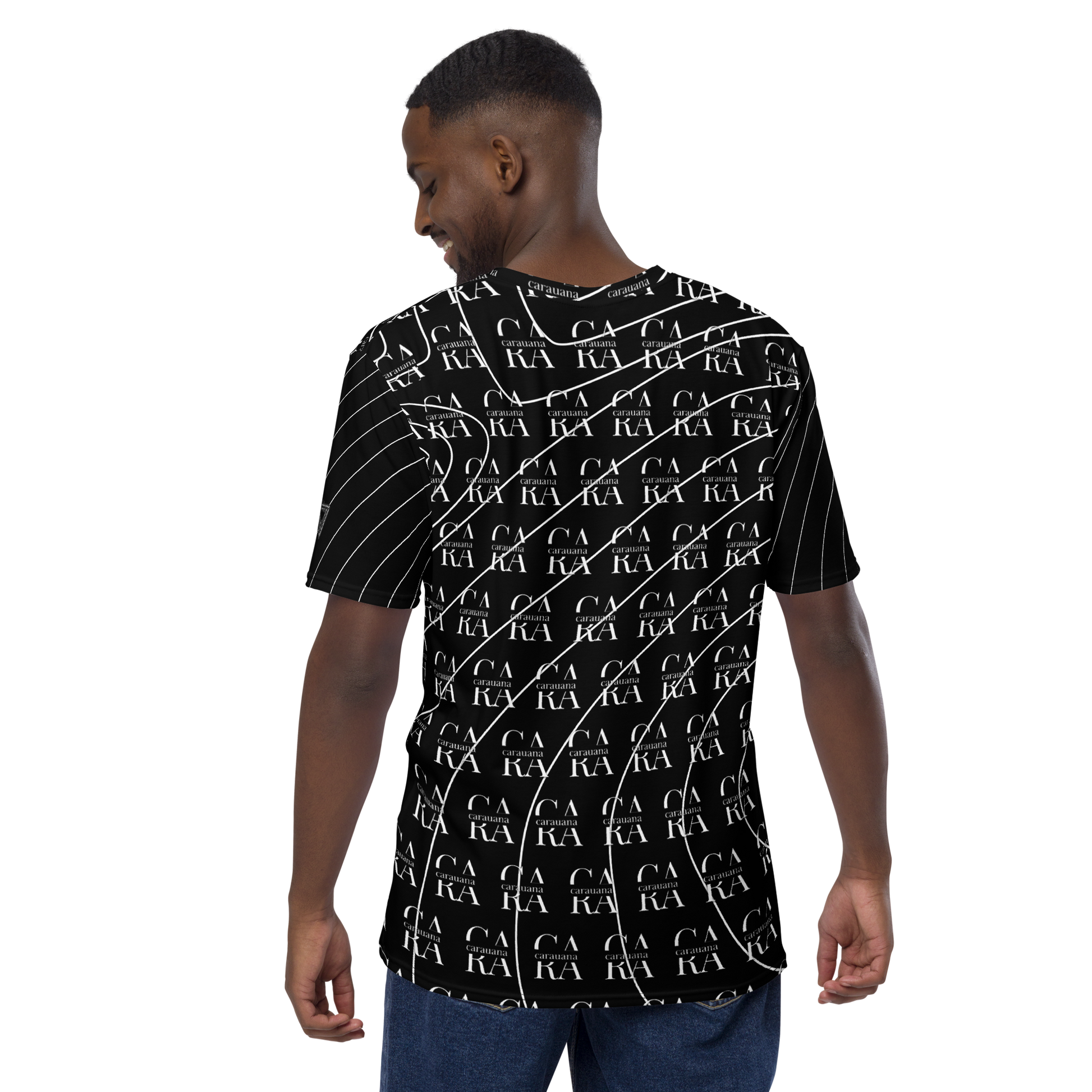 CaRaUaNa Men's t-shirt black LUX Carauana Store