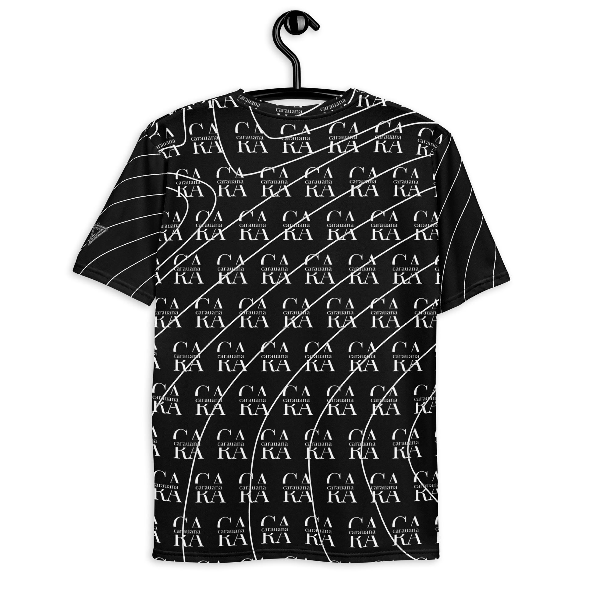 CaRaUaNa Men's t-shirt black LUX Carauana Store