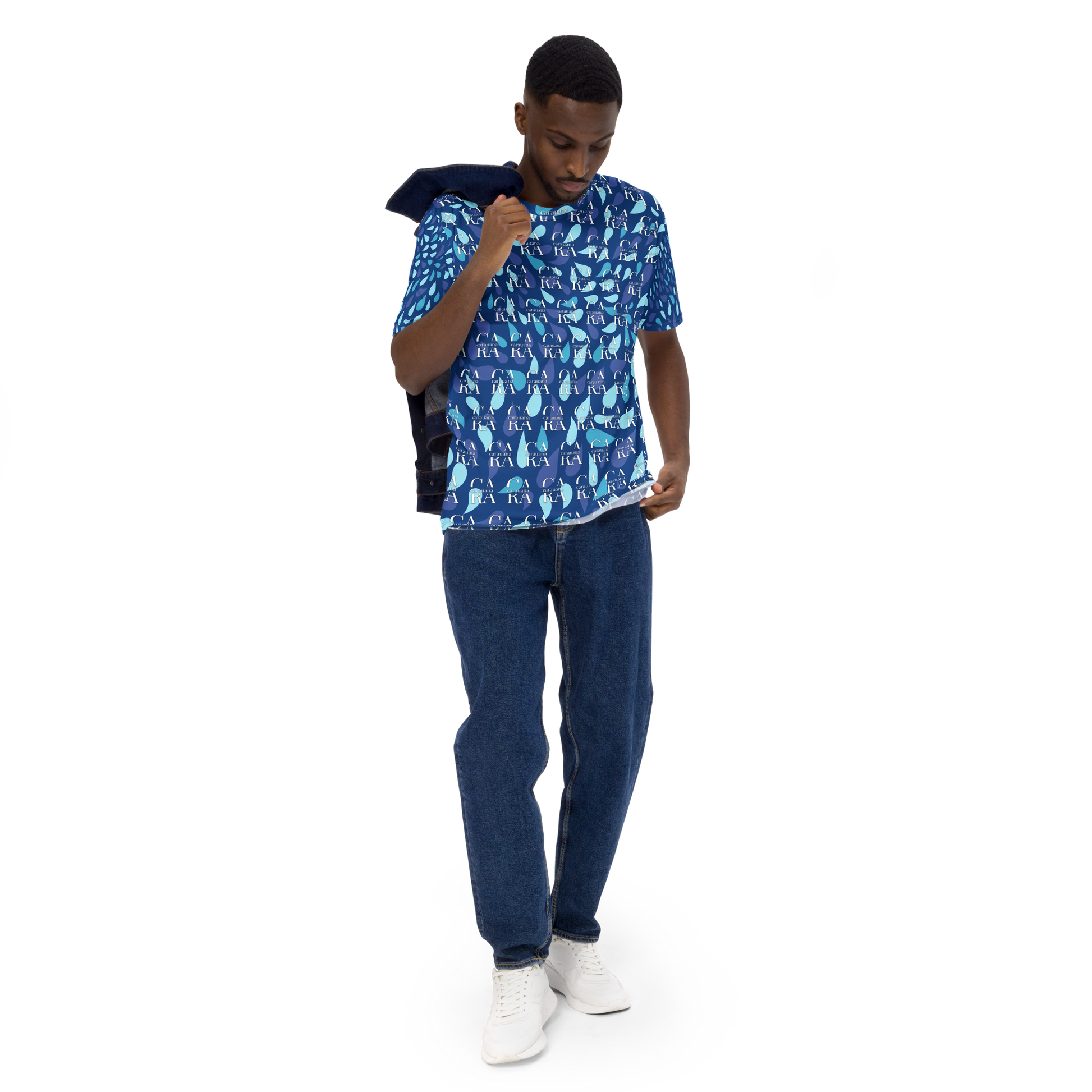 CaRaUaNa Men's t-shirt blue sky Carauana Store