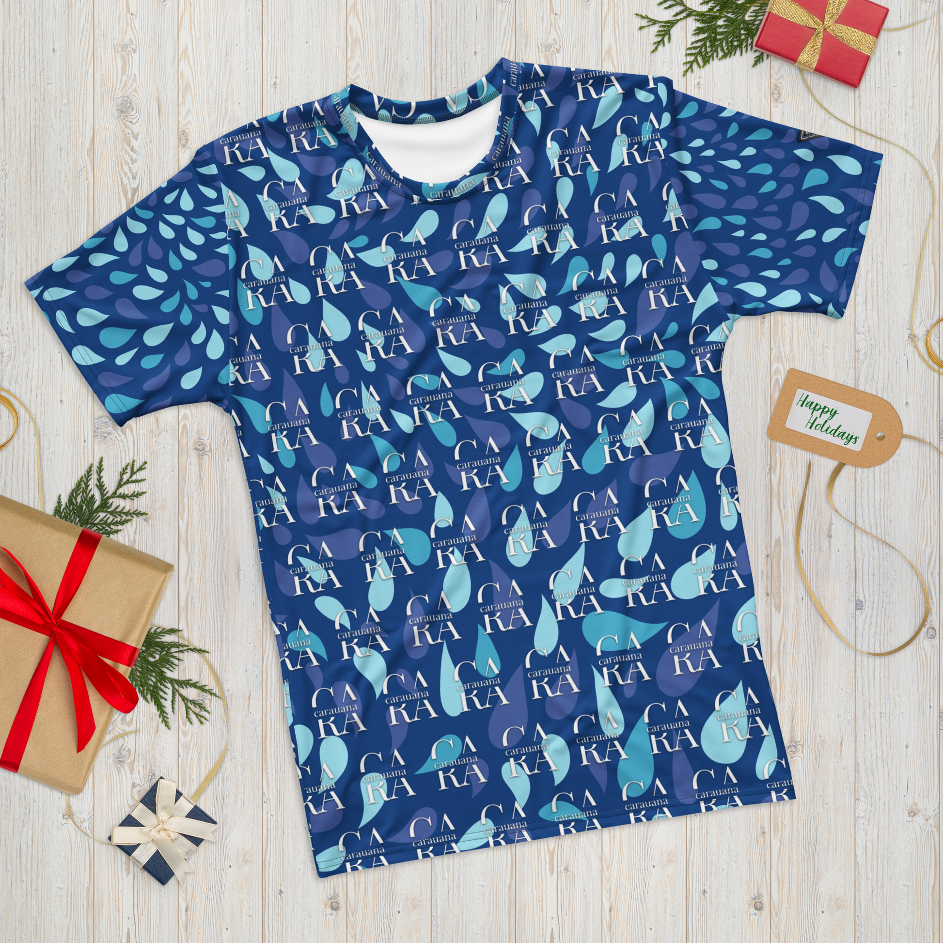 CaRaUaNa Men's t-shirt blue sky Carauana Store