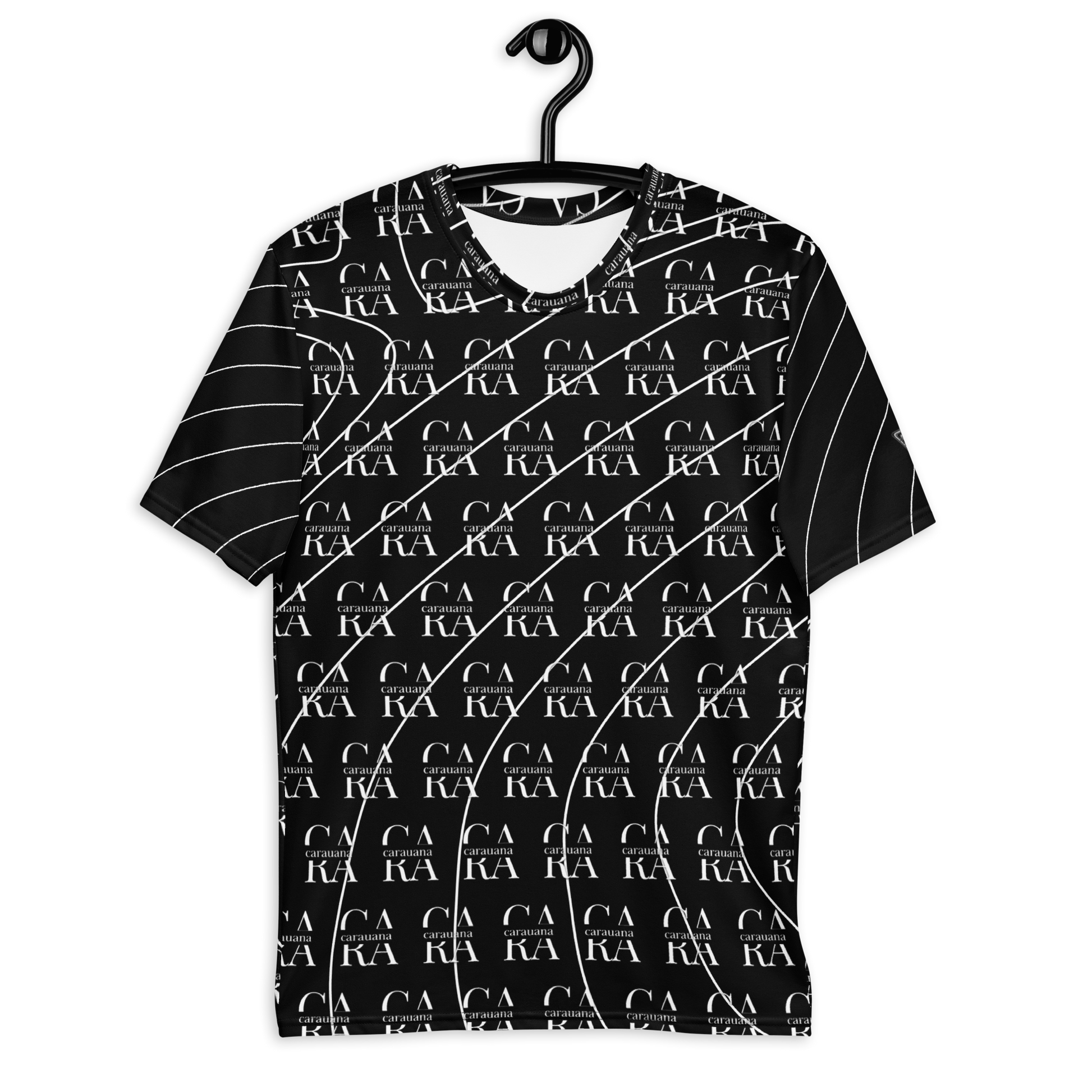 CaRaUaNa Men's t-shirt black LUX Carauana Store
