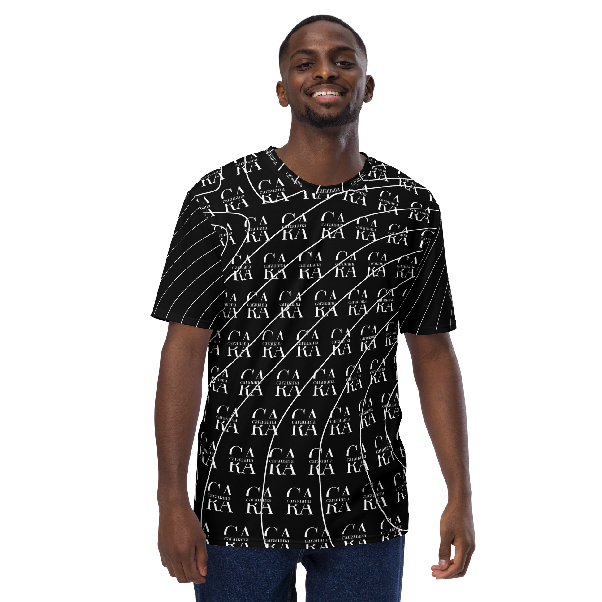 CaRaUaNa Men's t-shirt black LUX Carauana Store