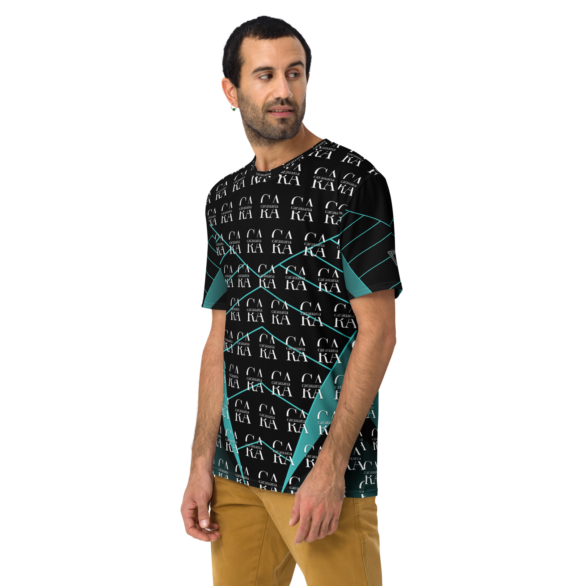 CaRaUaNa Men's t-shirt Green Famous Carauana Store