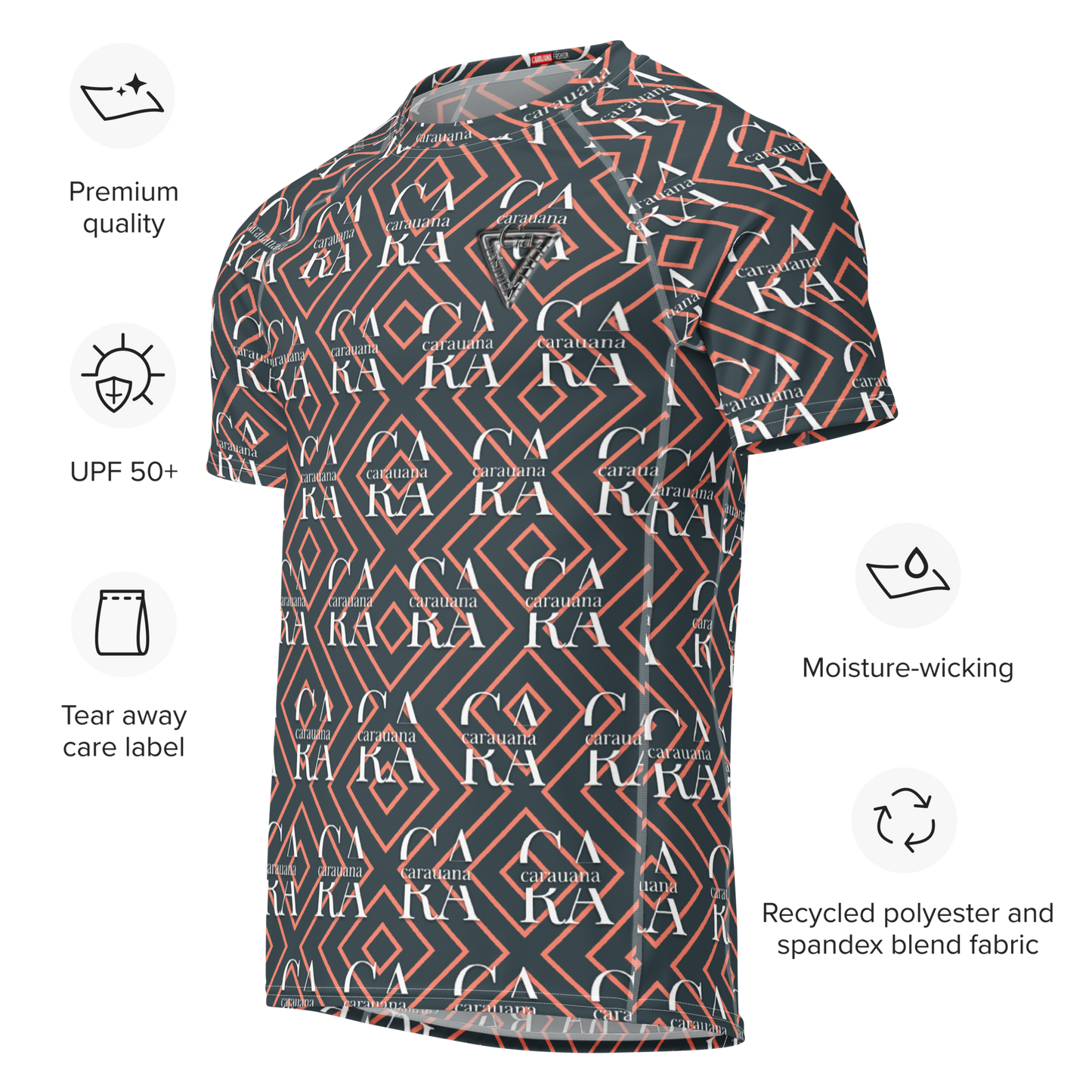 Original CaRaUaNa Rash Guard Edition V85 Carauana Store