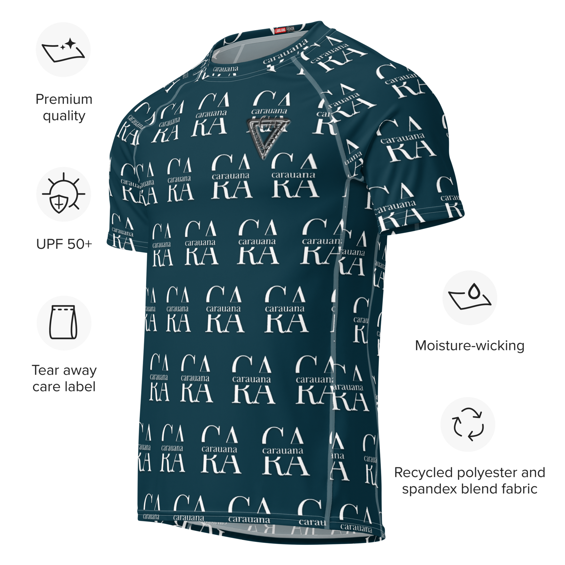 Original CaRaUaNa Rash Guard - Blue Whale Carauana Store