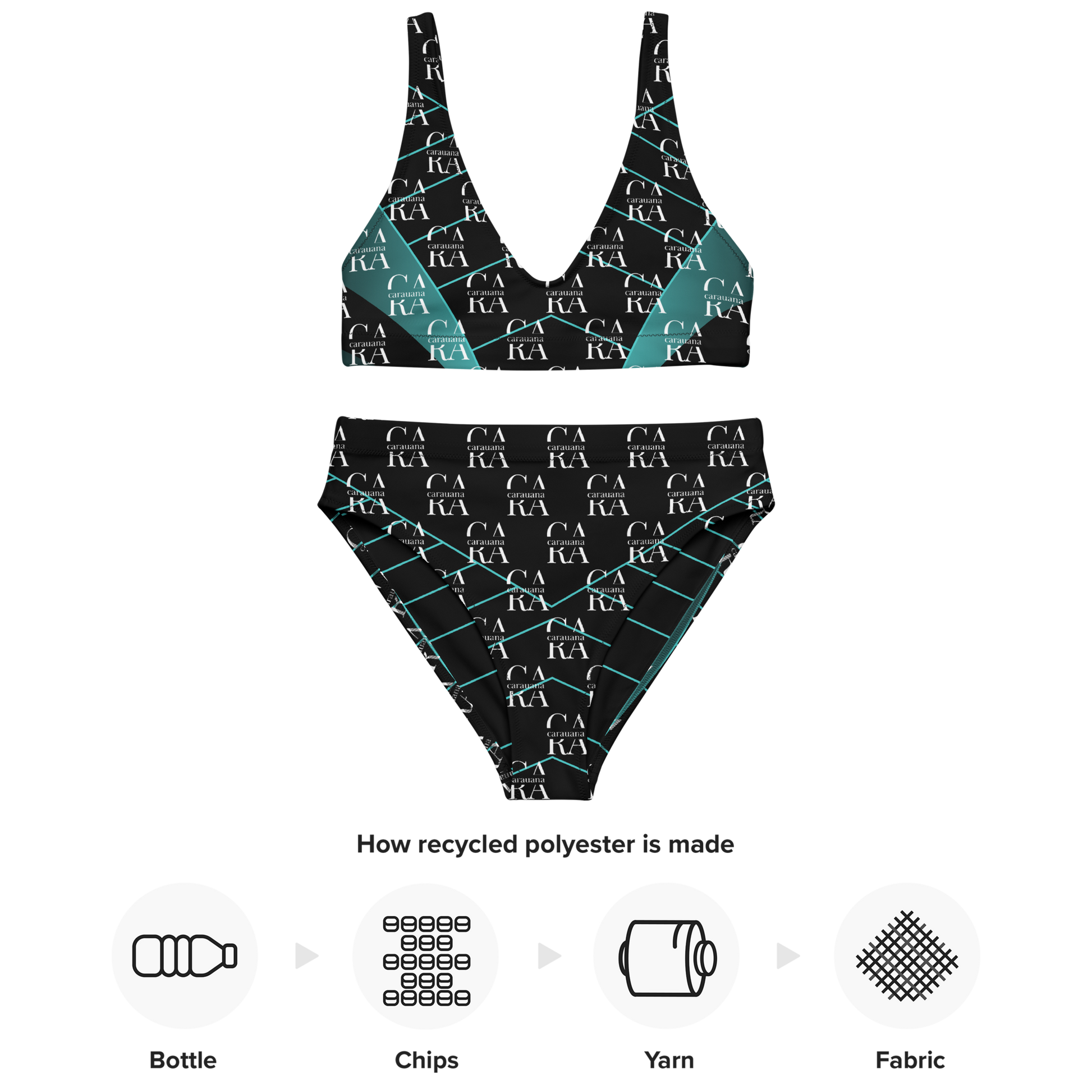 Original CaRaUaNa Costume Sets black turquoise Famous Carauana Store