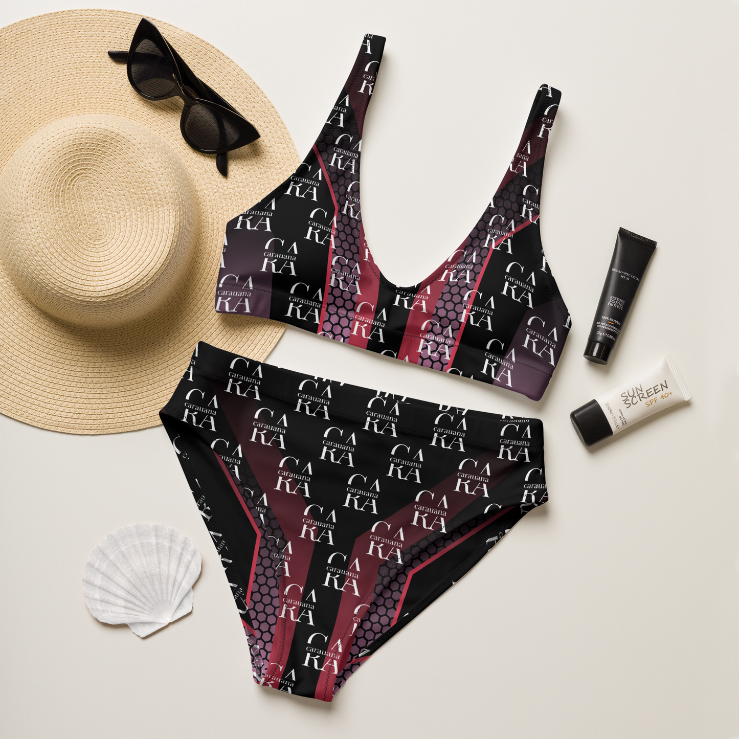 Original CaRaUaNa Costume Sets black Pink Carauana Store