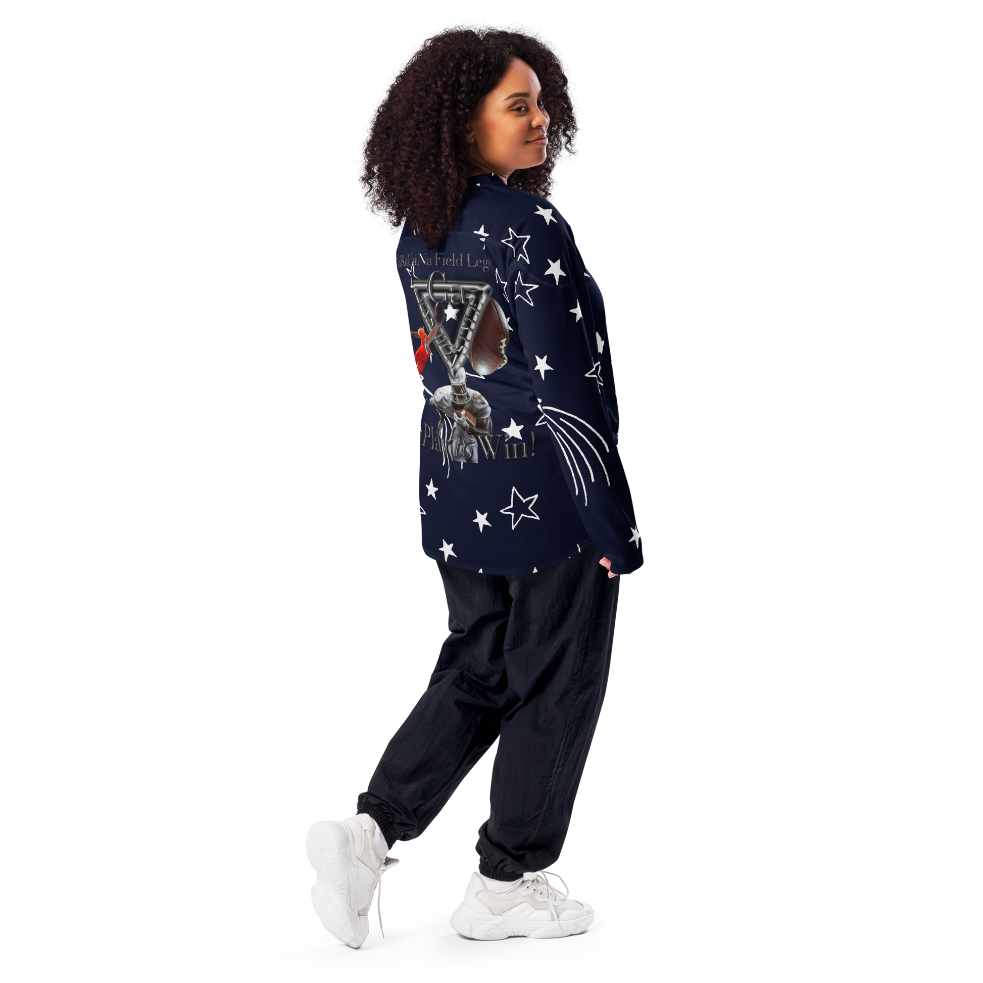 ๐ Sweatshirt CaRaUaNa โ American Football Blue Star Carauana Store