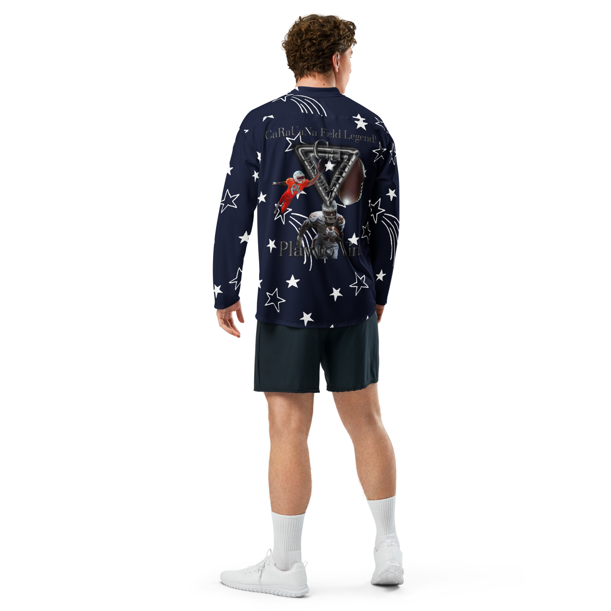 ๐ Sweatshirt CaRaUaNa โ American Football Blue Star Carauana Store