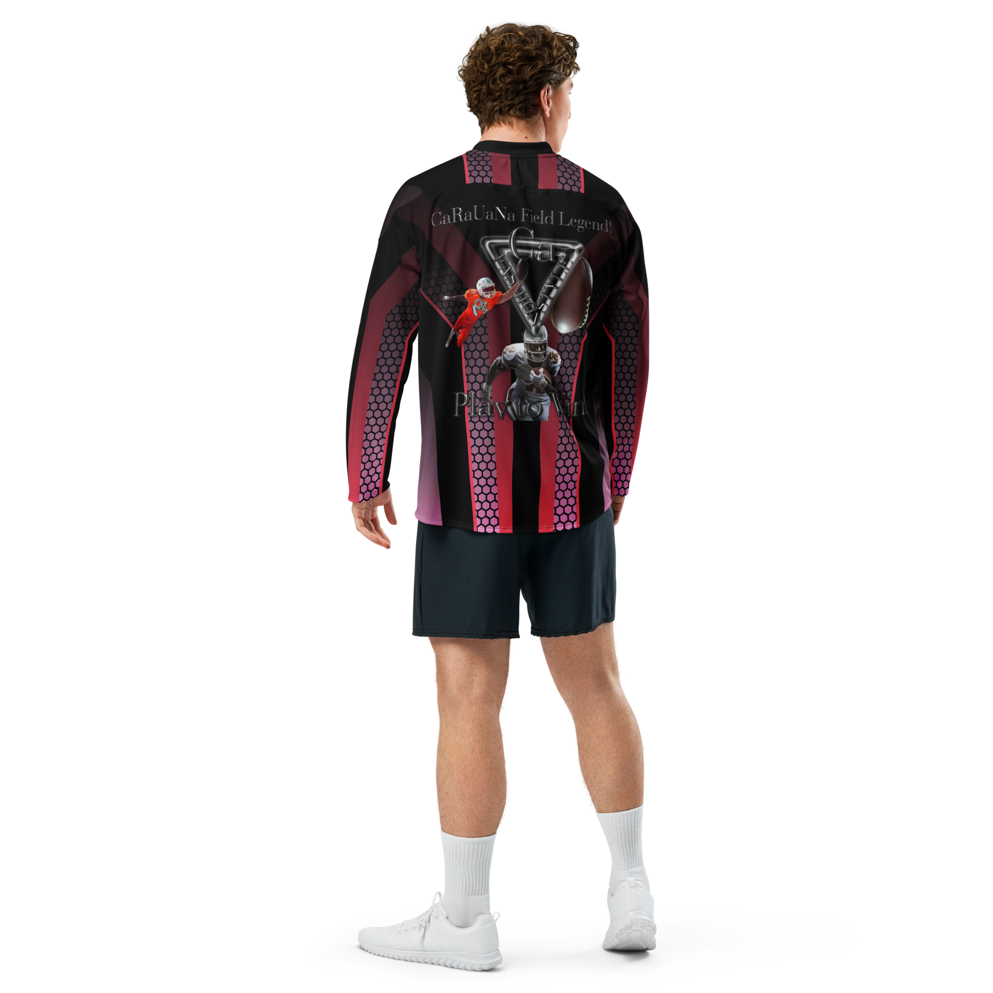 ๐ CaRaUaNa American Football Sweatshirt โ Violet Carauana Store