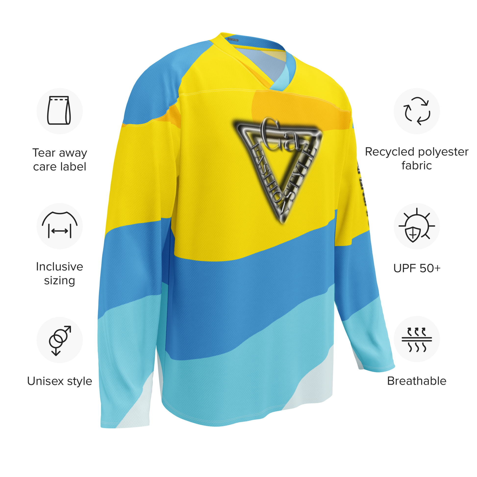 ๐ CaRaUaNa American Football Sweatshirt โ Yellow Edition Carauana Store