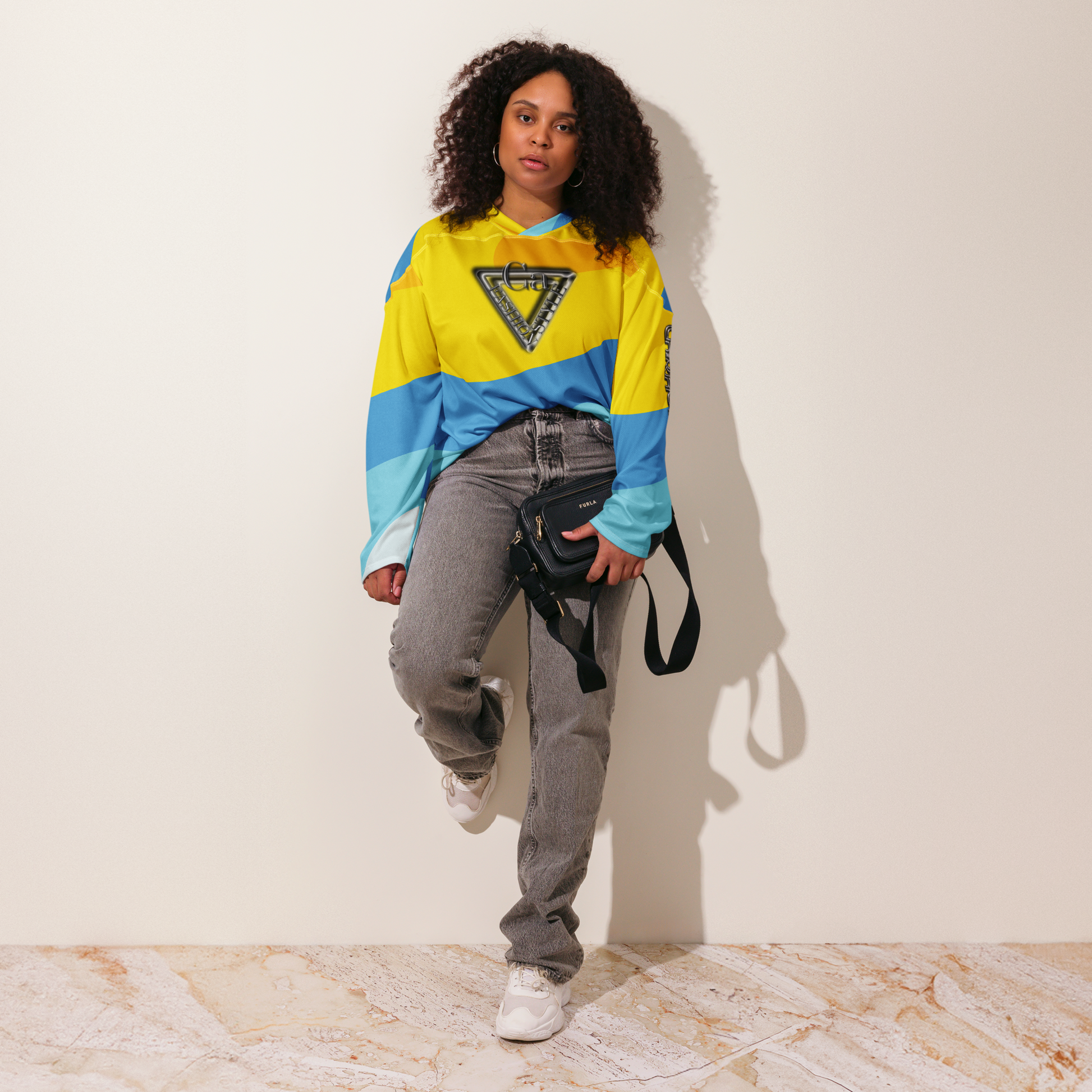 ๐ CaRaUaNa American Football Sweatshirt โ Yellow Edition Carauana Store