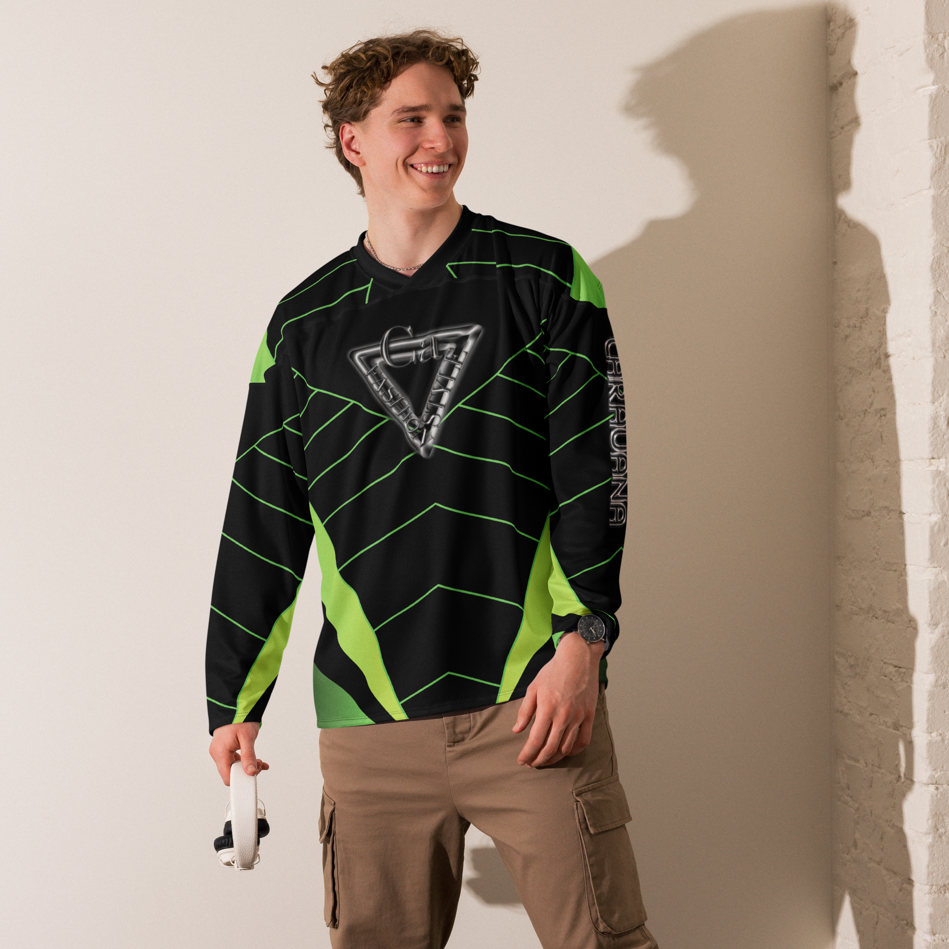 ๐ CaRaUaNa American Football Sweatshirt โ Green Edition Carauana Store