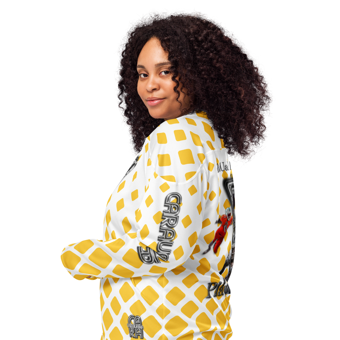 ๐ CaRaUaNa American Football Sweatshirt โ Orange Edition Carauana Store