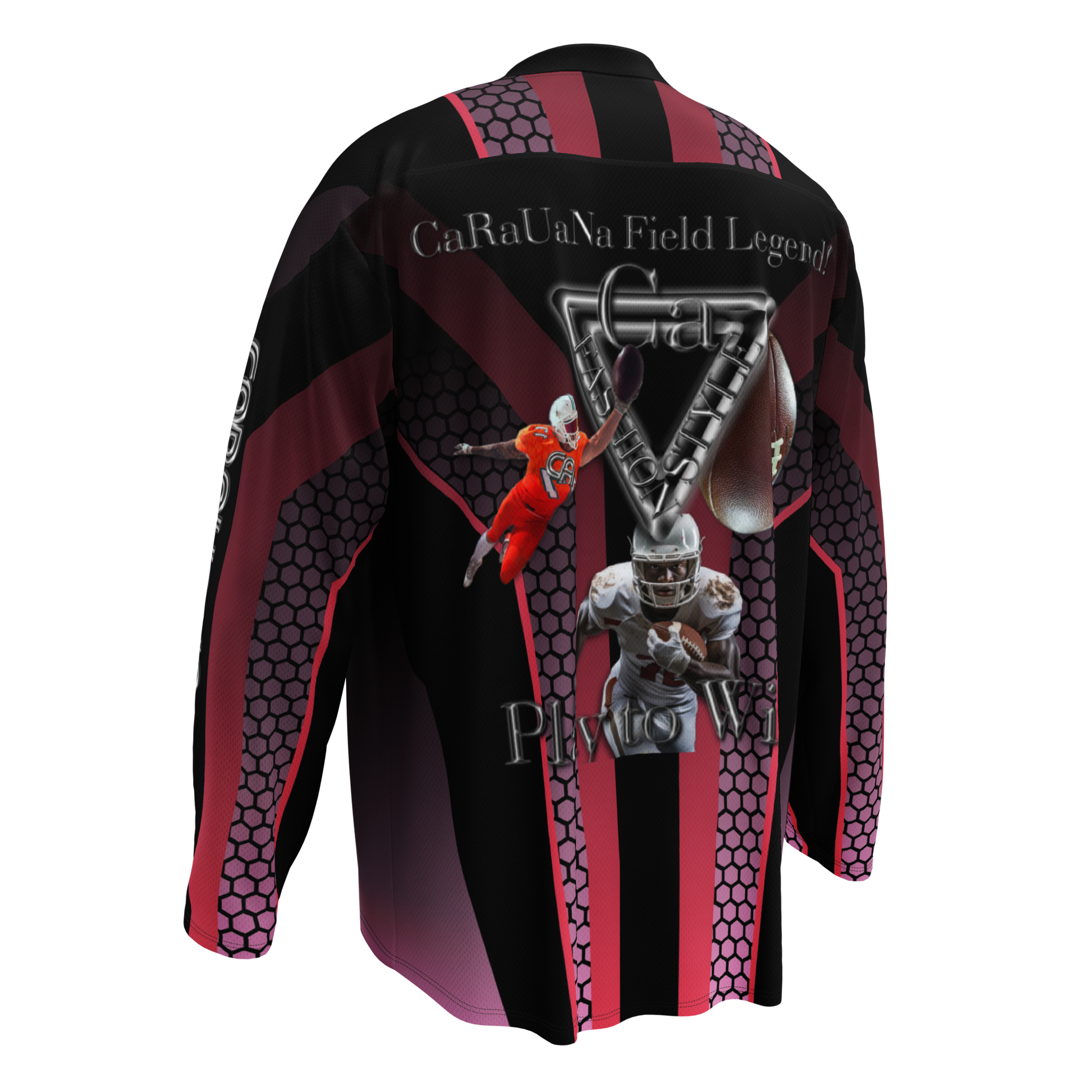 ๐ CaRaUaNa American Football Sweatshirt โ Violet Carauana Store