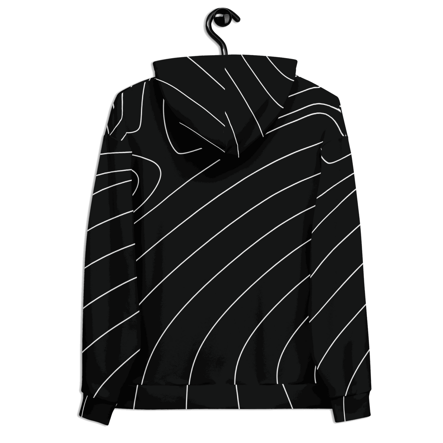 CaRaUaNa Unisex Hoodie Black Branded CaRaUaNa Fashion