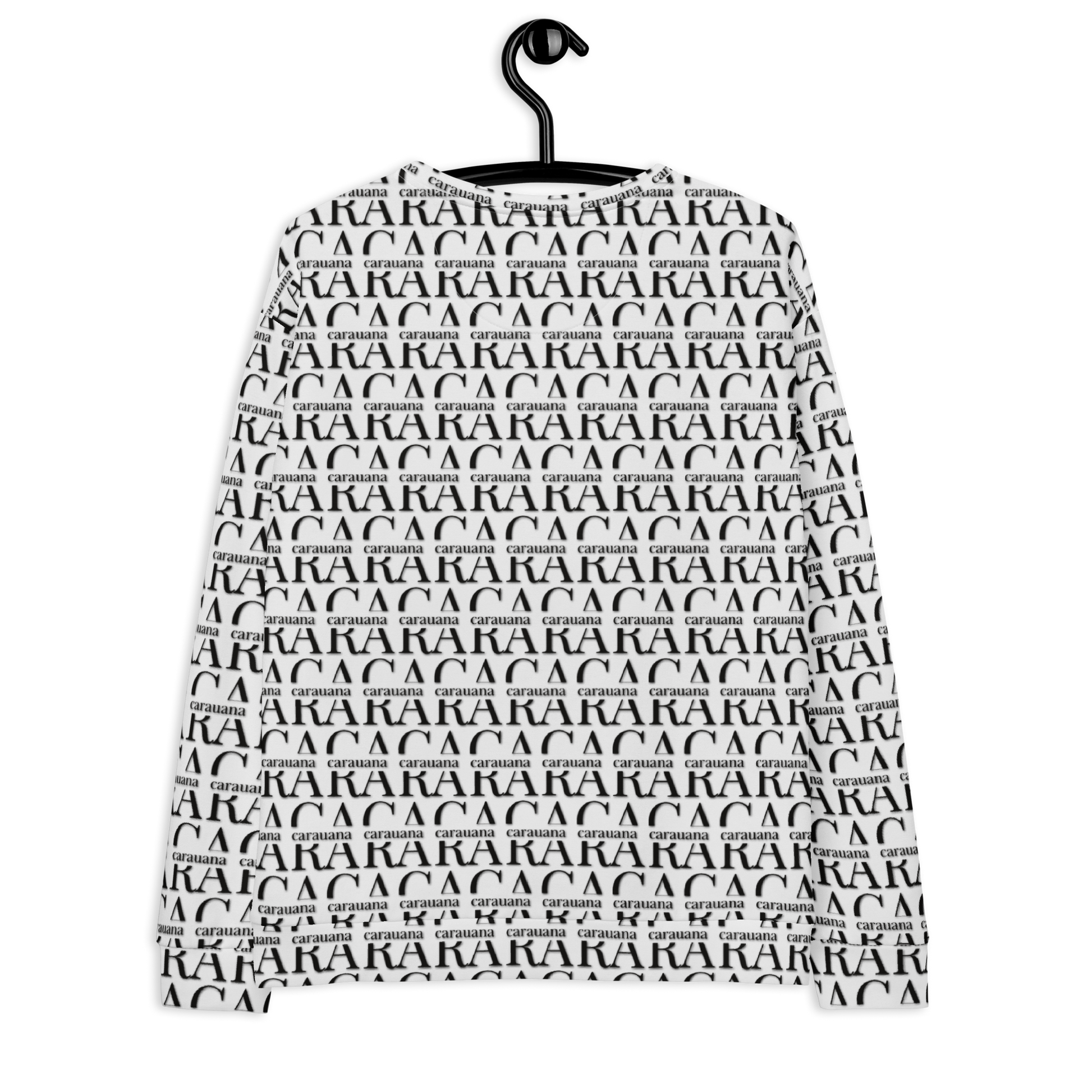 Premium Sweatshirt CaRaUaNa Unisex Black Logo Carauana Store