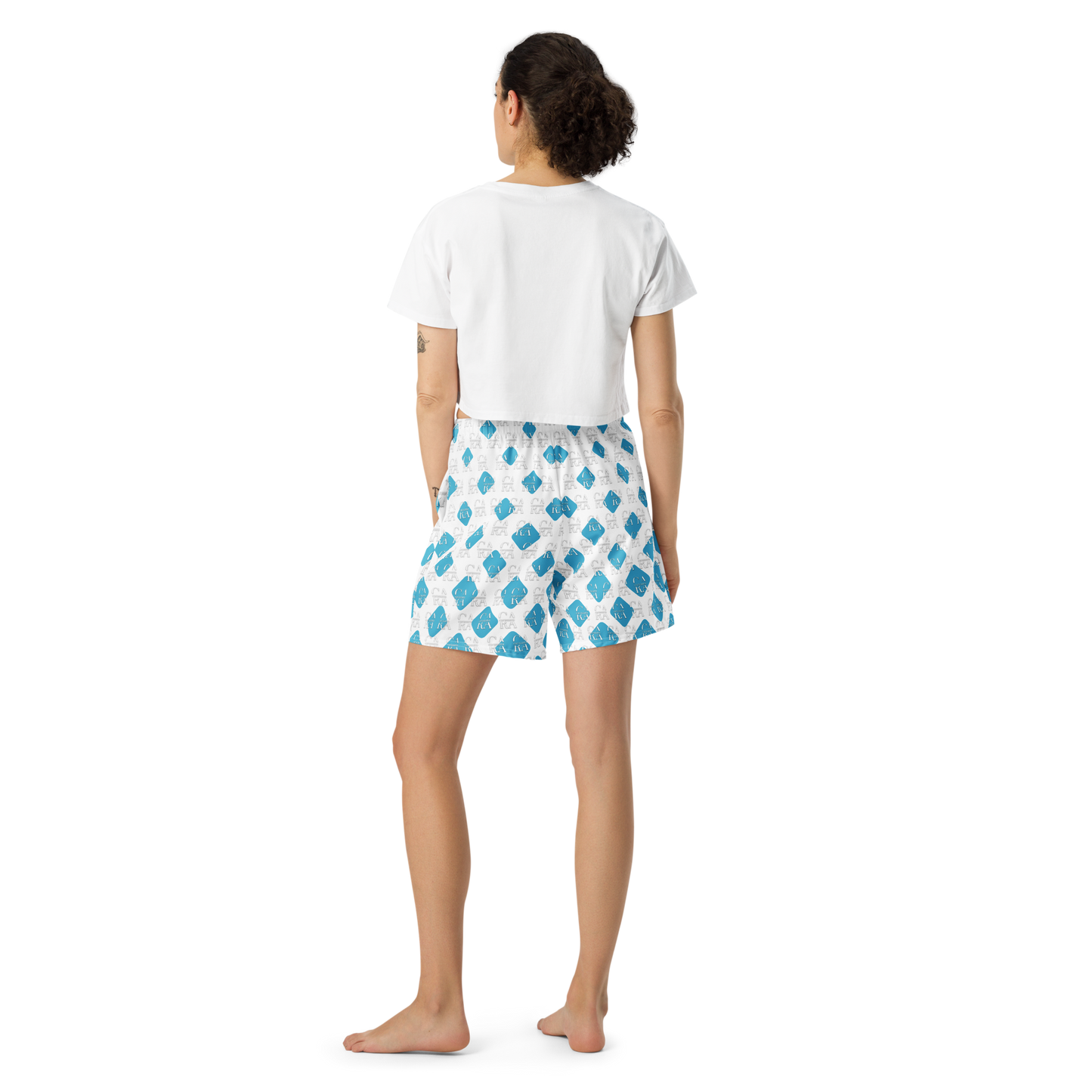 Unisex Athletic Long Shorts CaRaUaNa Cube Style Carauana Store