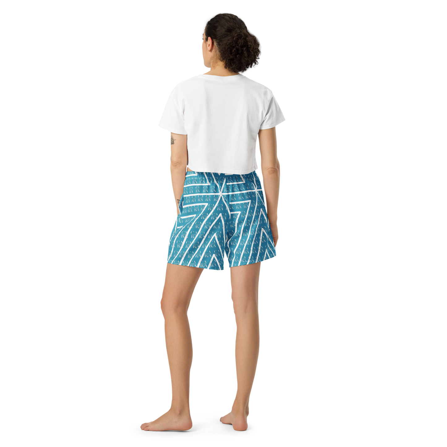 CaRaUaNa Athletic Shorts Unisex angles Carauana Store