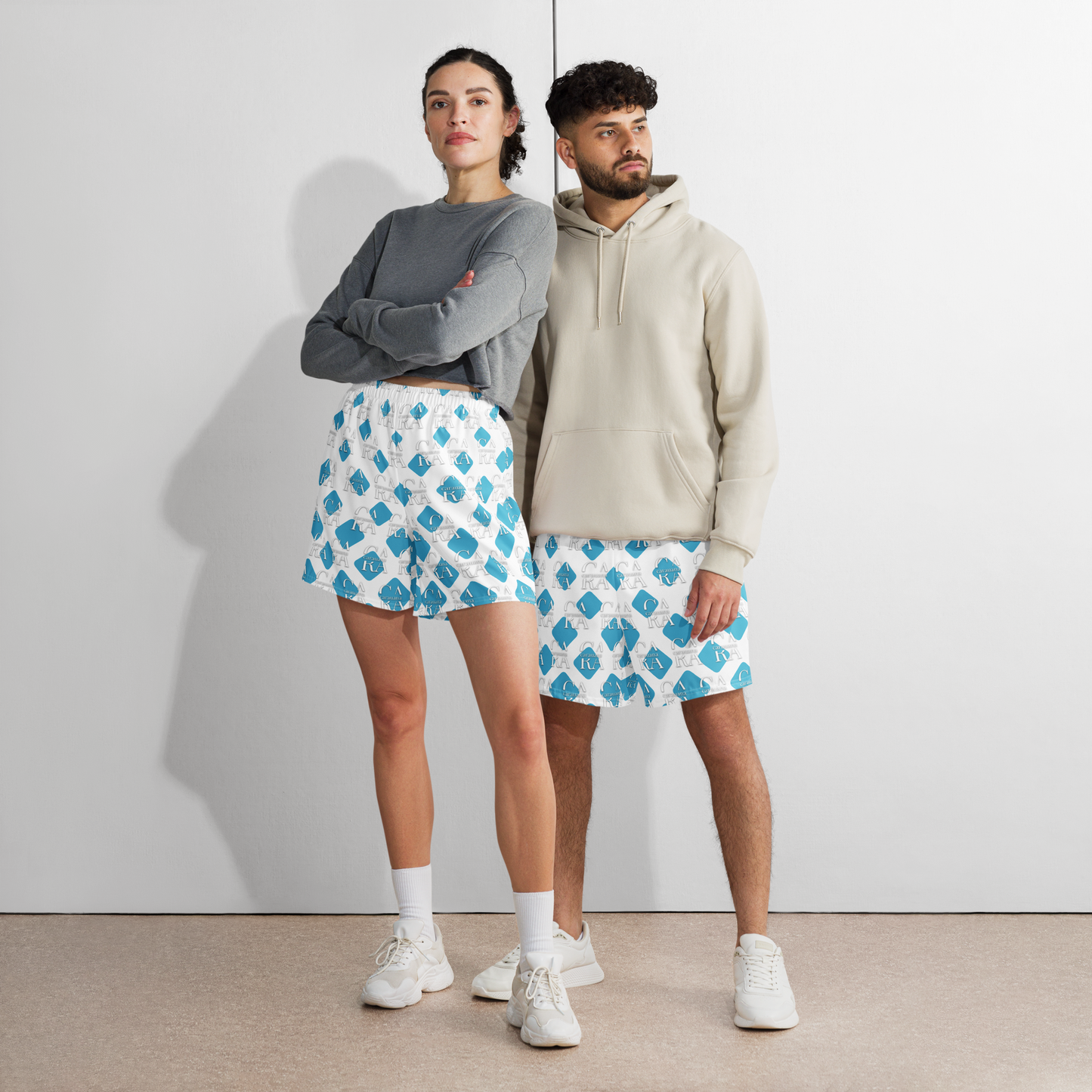 Unisex Athletic Long Shorts CaRaUaNa Cube Style Carauana Store