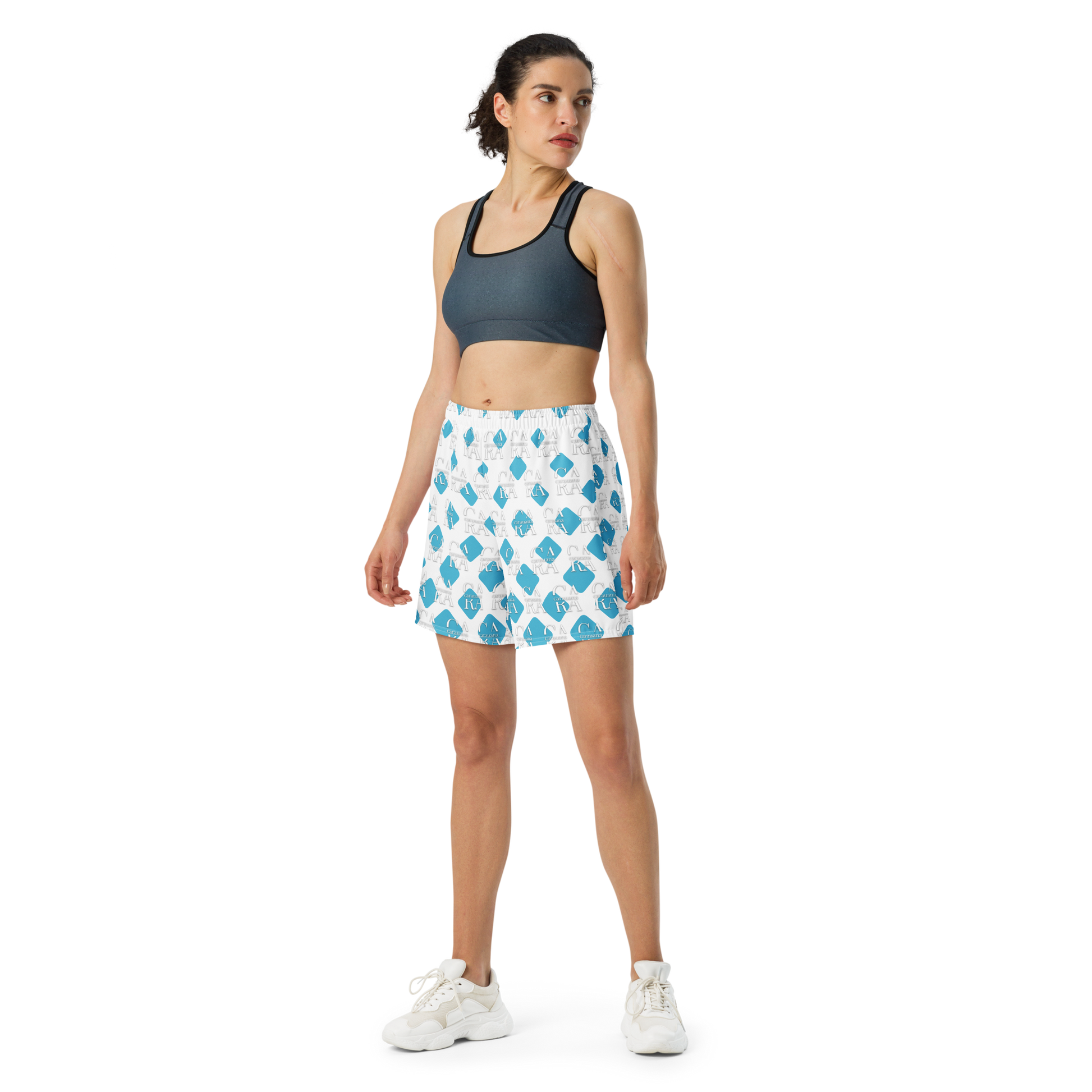 Unisex Athletic Long Shorts CaRaUaNa Cube Style Carauana Store