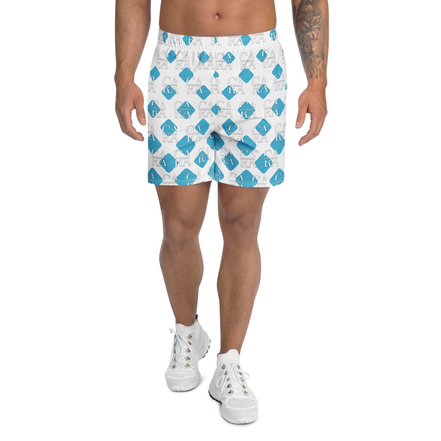 Unisex Athletic Long Shorts CaRaUaNa Cube Style Carauana Store