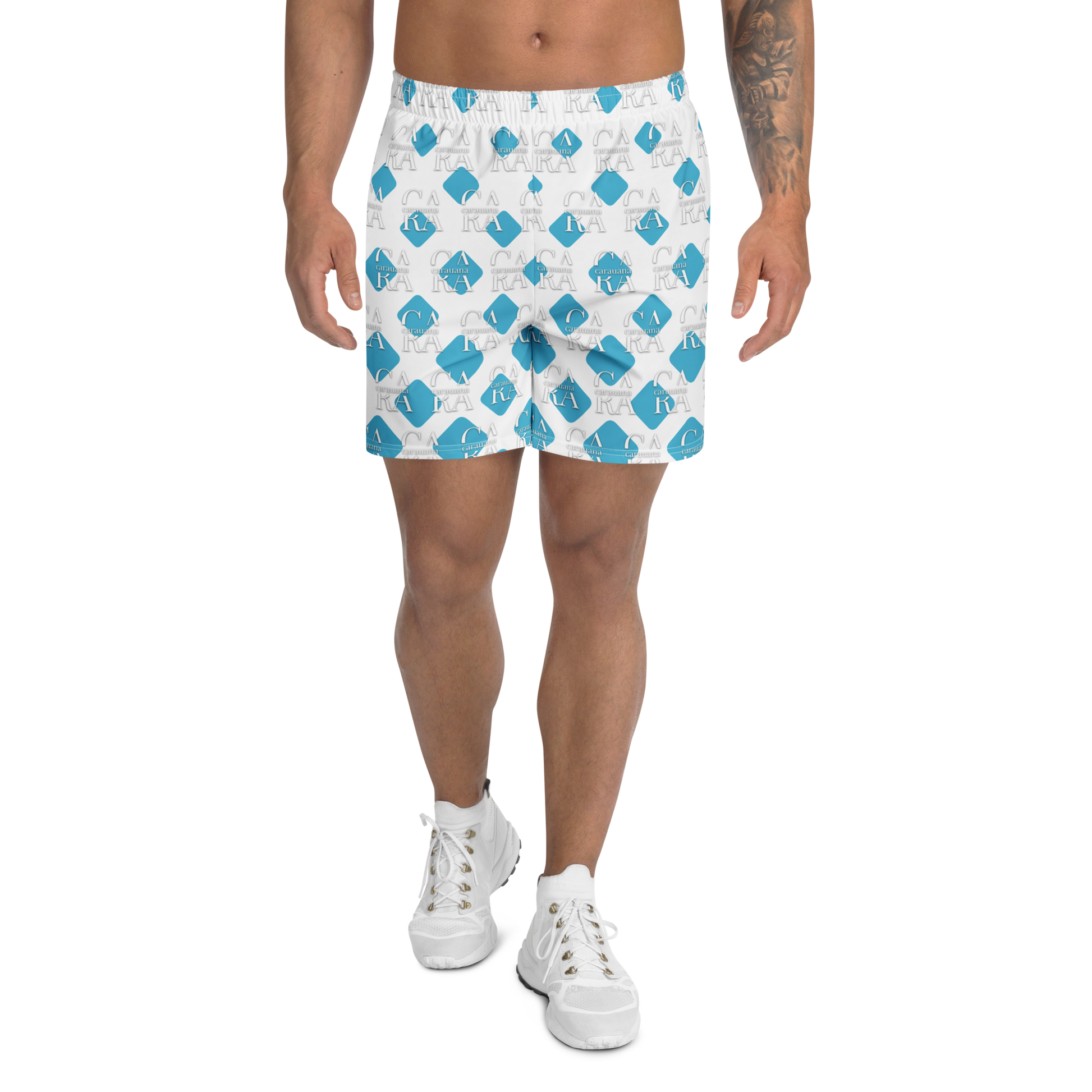 Unisex Athletic Long Shorts CaRaUaNa Cube Style Carauana Store