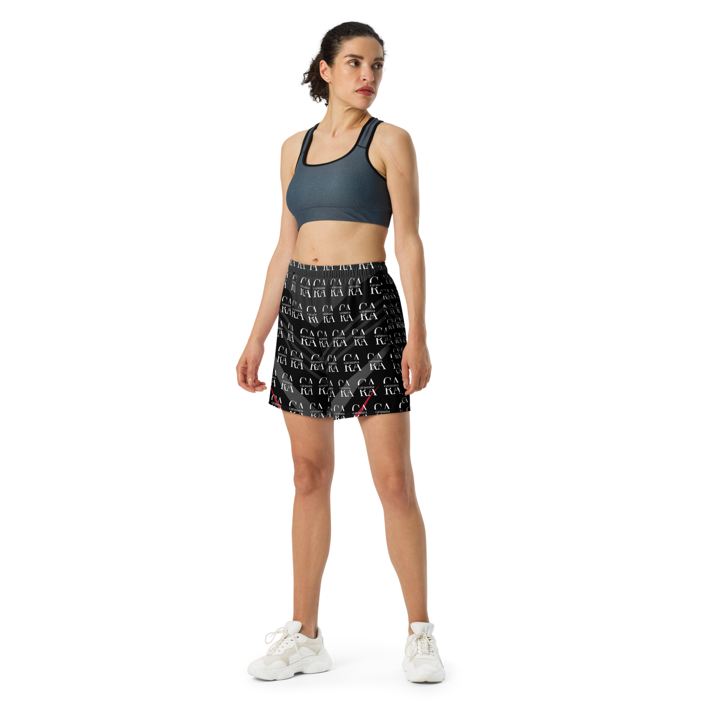 CaRaUaNa Athletic Shorts Unisex black Elegant Carauana Store