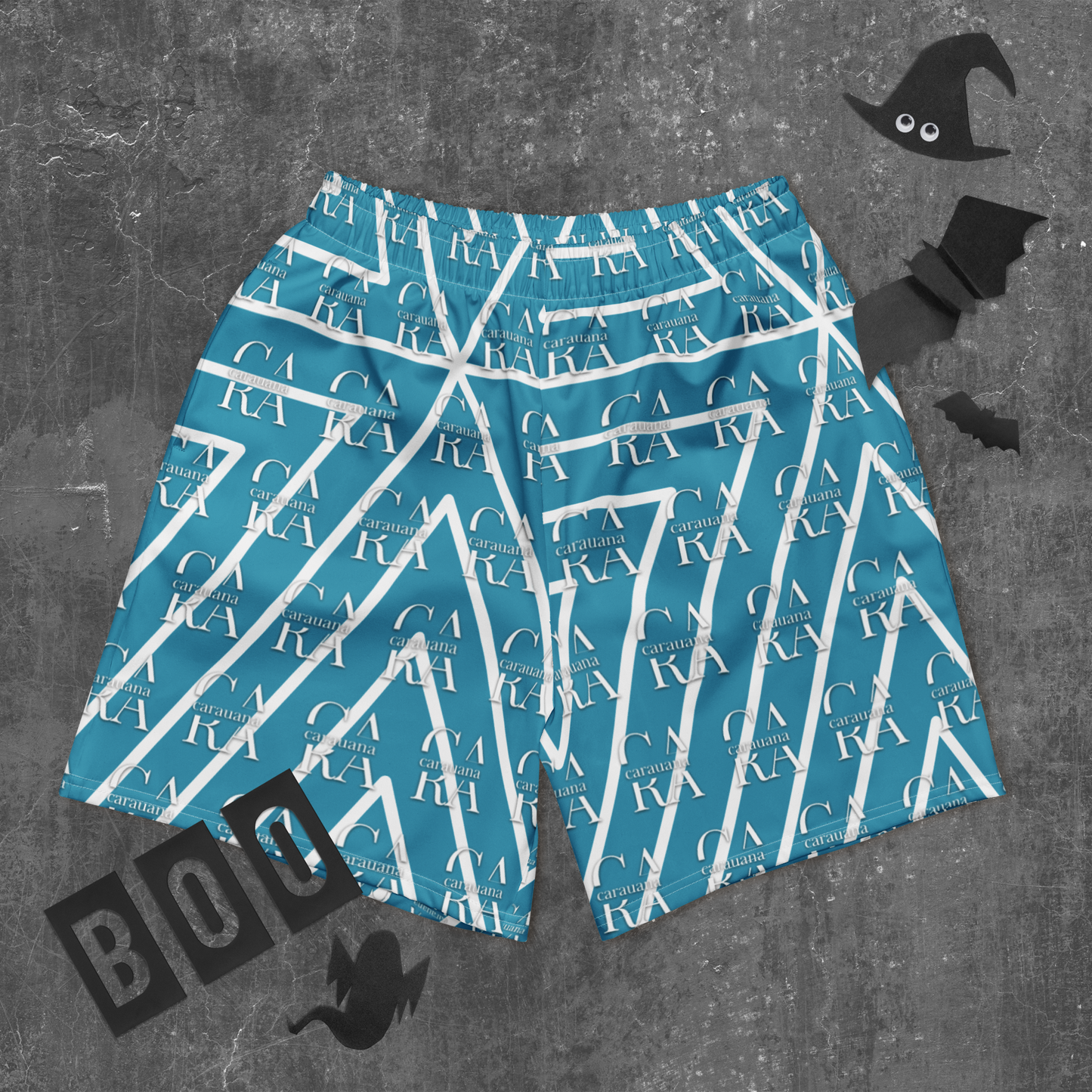 CaRaUaNa Athletic Shorts Unisex angles Carauana Store