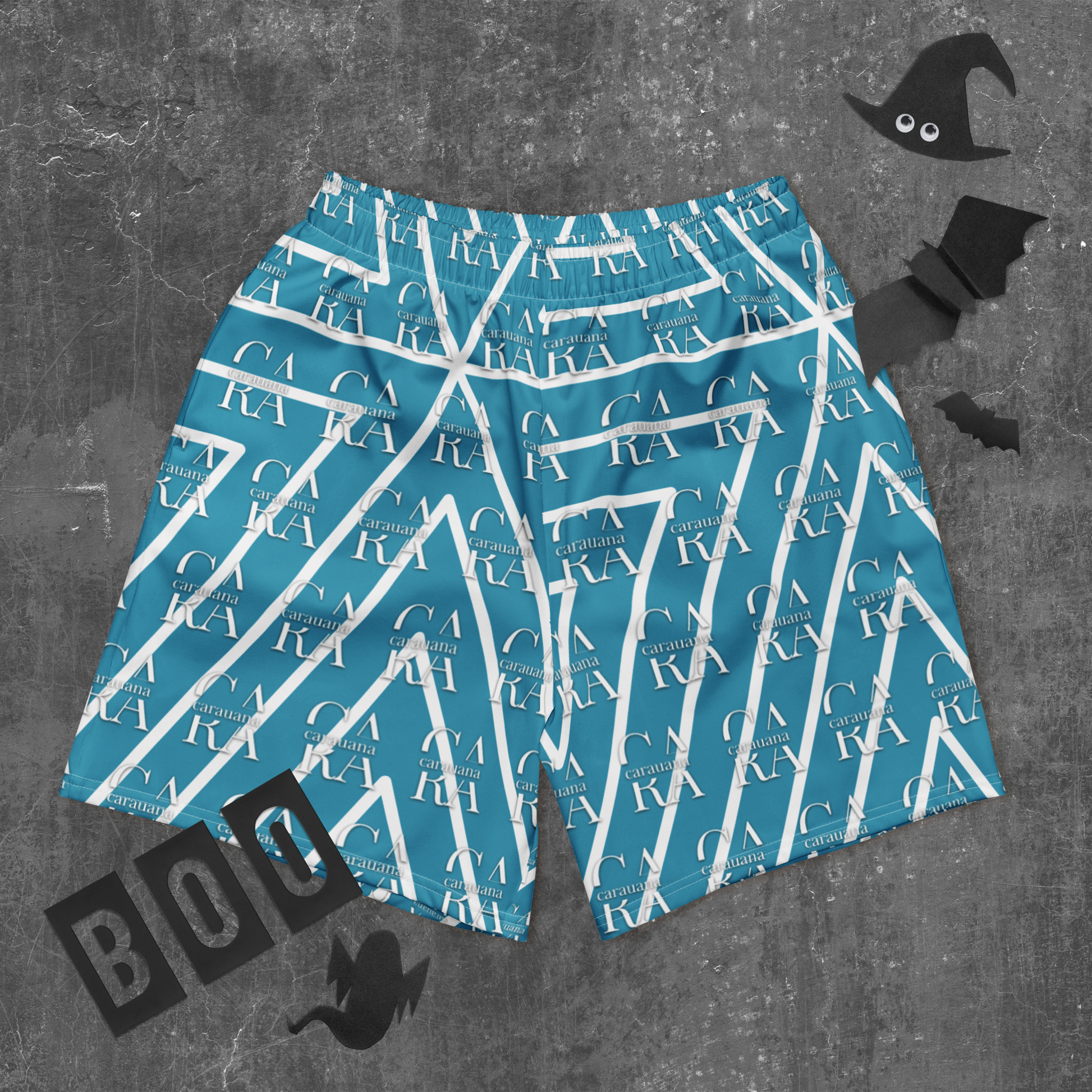 CaRaUaNa Athletic Shorts Unisex angles Carauana Store
