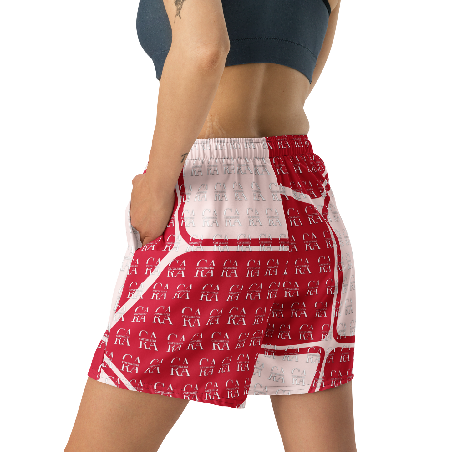 Unisex Athletic Long Shorts CaRaUaNa KiKi Hot Carauana Store