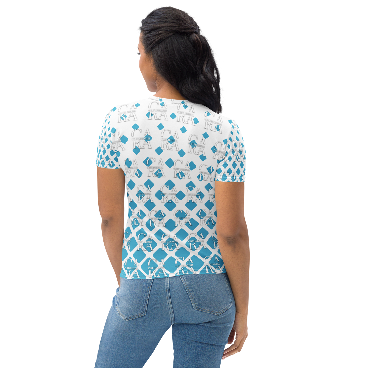 👕 CaRaUaNa Women's T-shirt Cube Style Carauana Store
