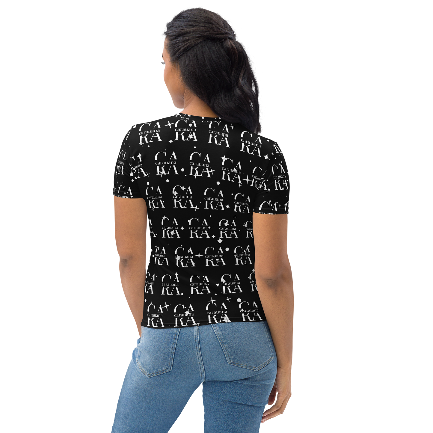 Women's T-shirt black VIP Carauana Store