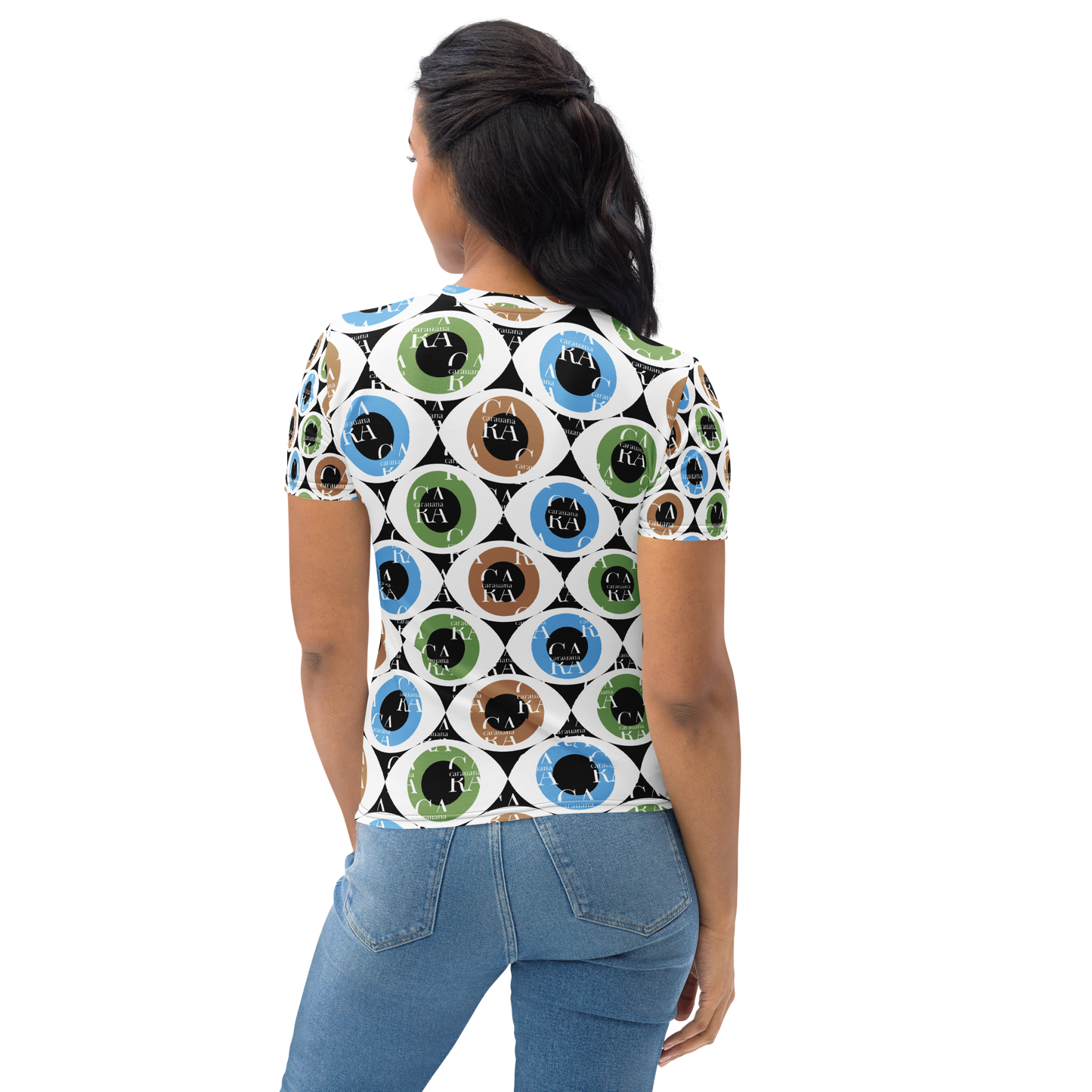 Women's T-shirt Pattern EYE Carauana Store