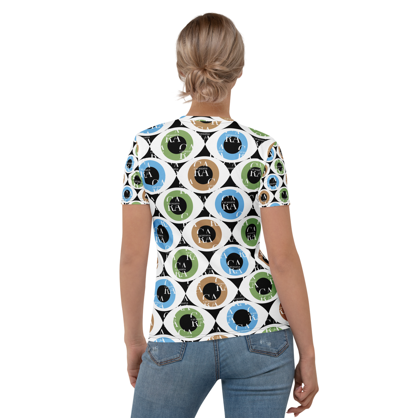 Women's T-shirt Pattern EYE Carauana Store