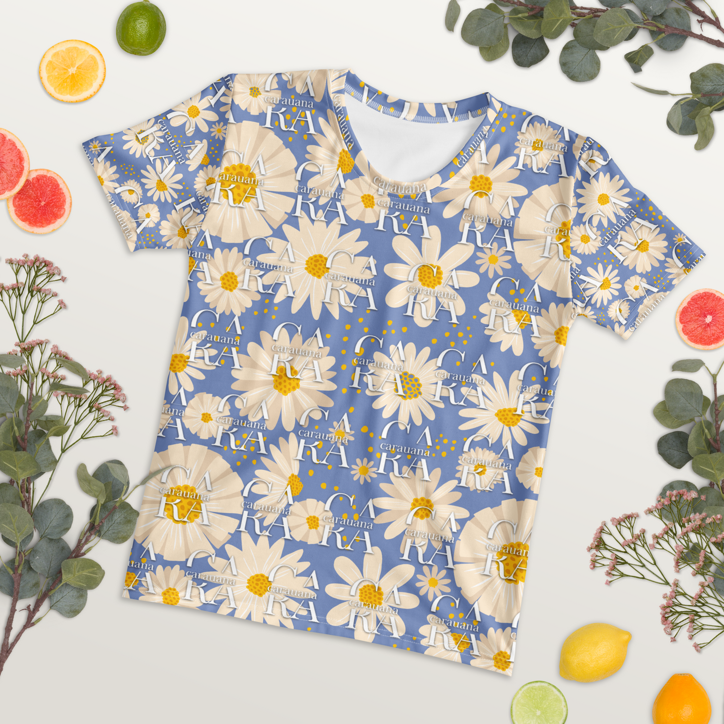 CaRaUaNa Women's T-shirt Jasmin Carauana Store