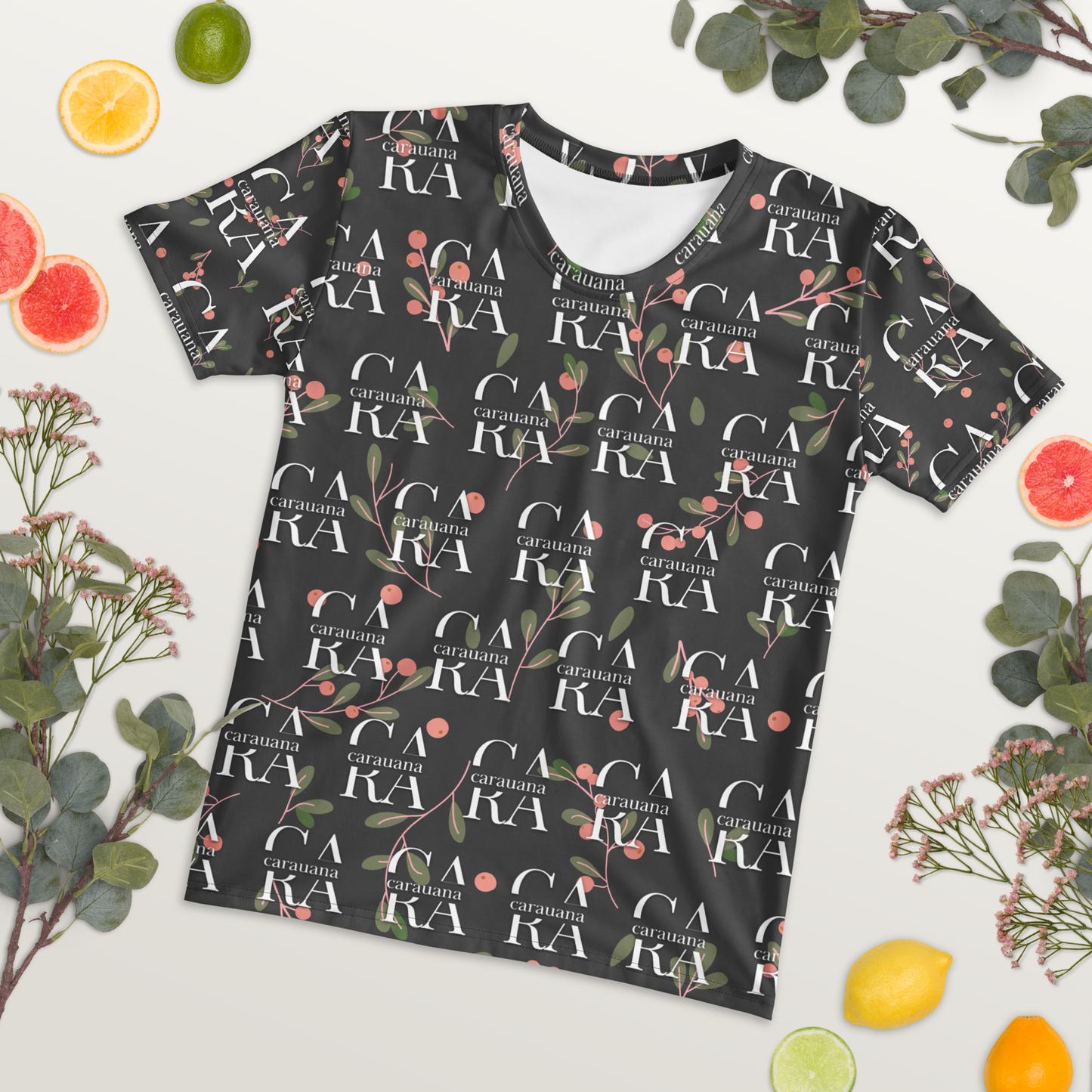 Women's T-shirt Black fruit Carauana Store