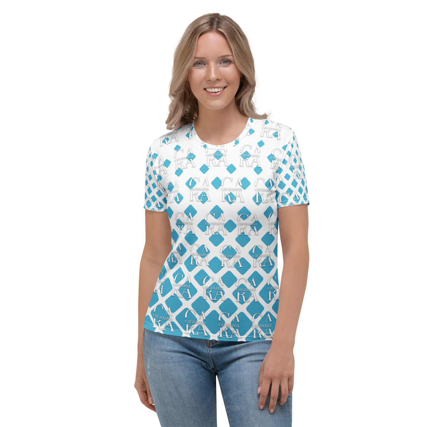 👕 CaRaUaNa Women's T-shirt Cube Style Carauana Store