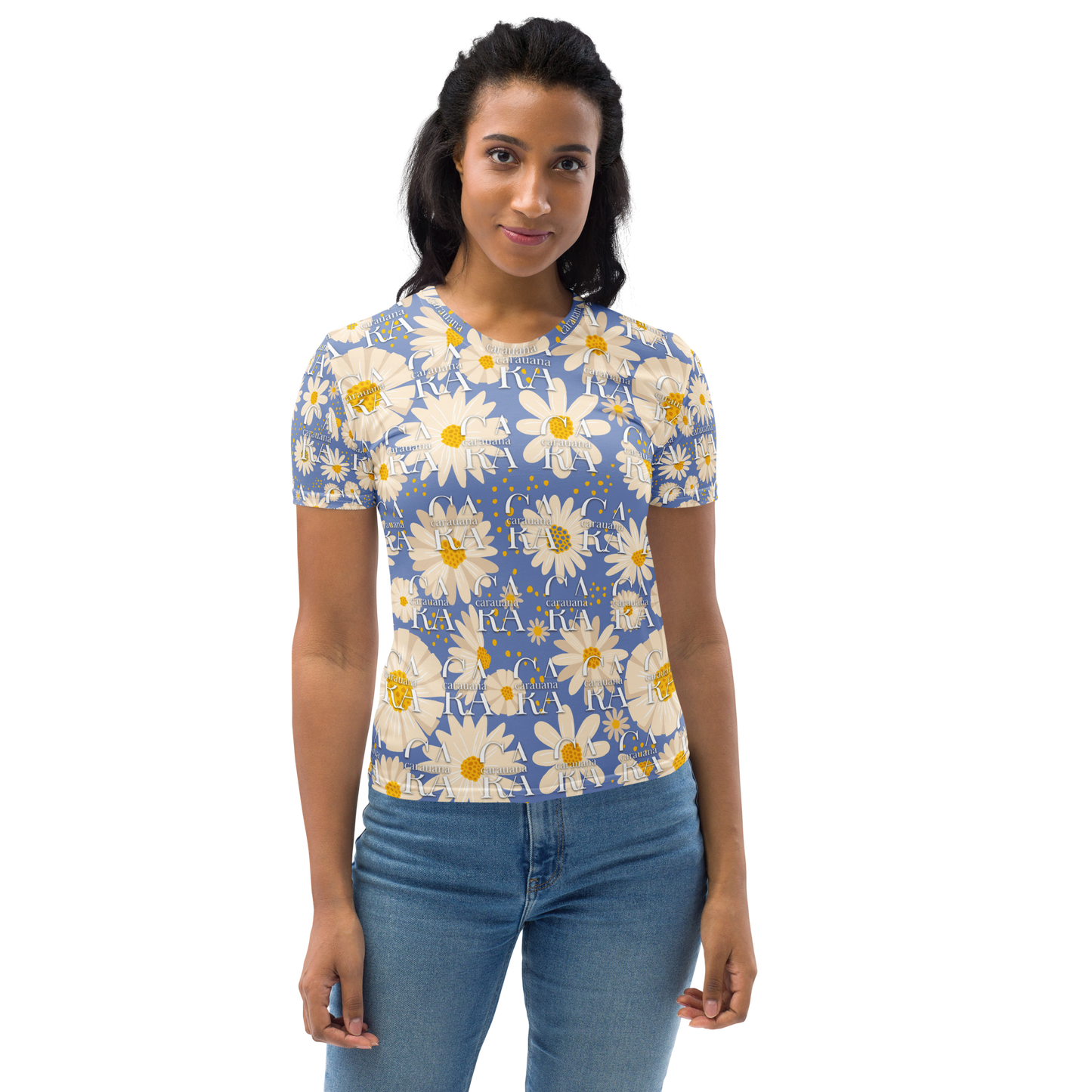 CaRaUaNa Women's T-shirt Jasmin Carauana Store
