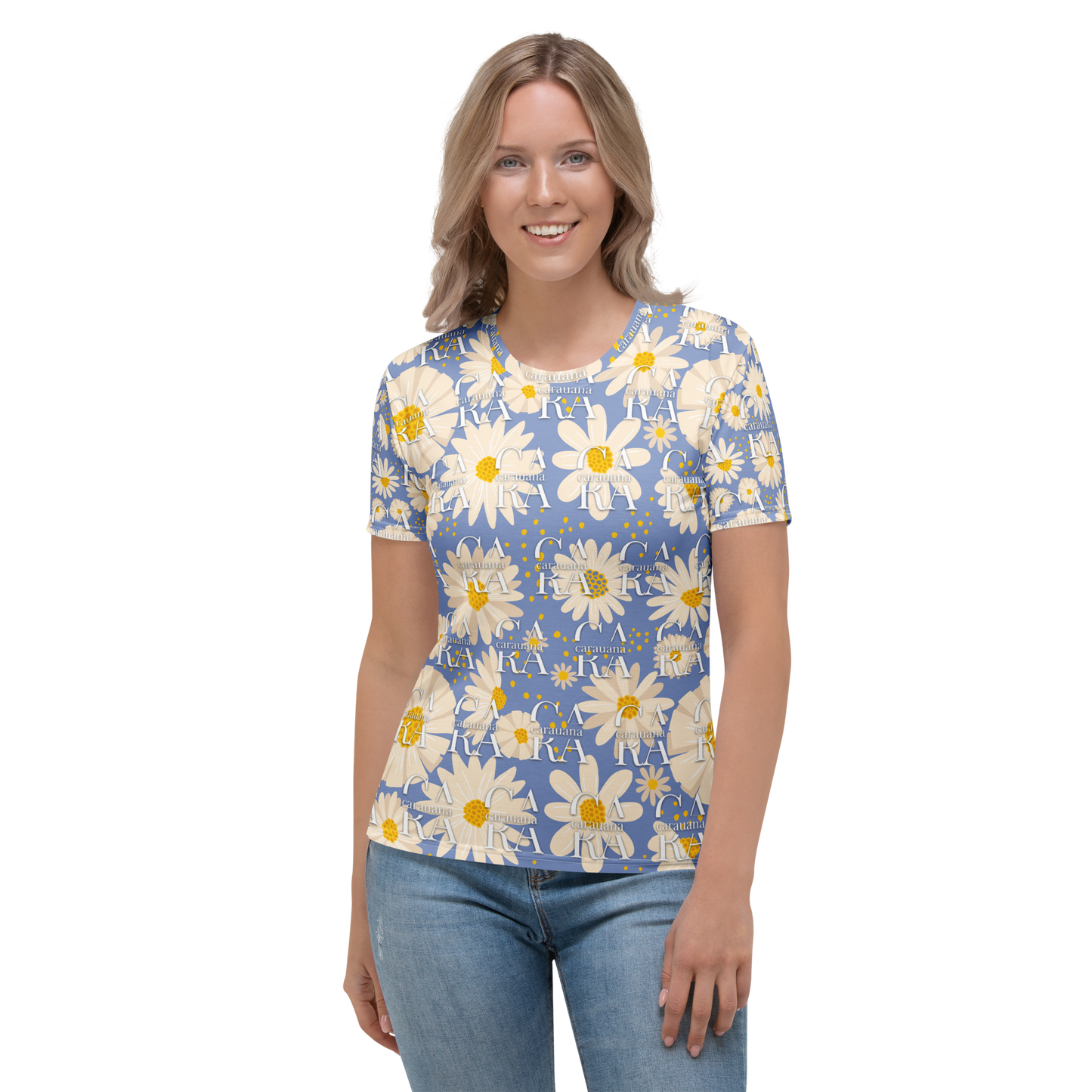 CaRaUaNa Women's T-shirt Jasmin Carauana Store