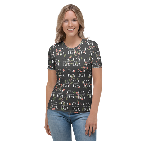 Women's T-shirt Black fruit