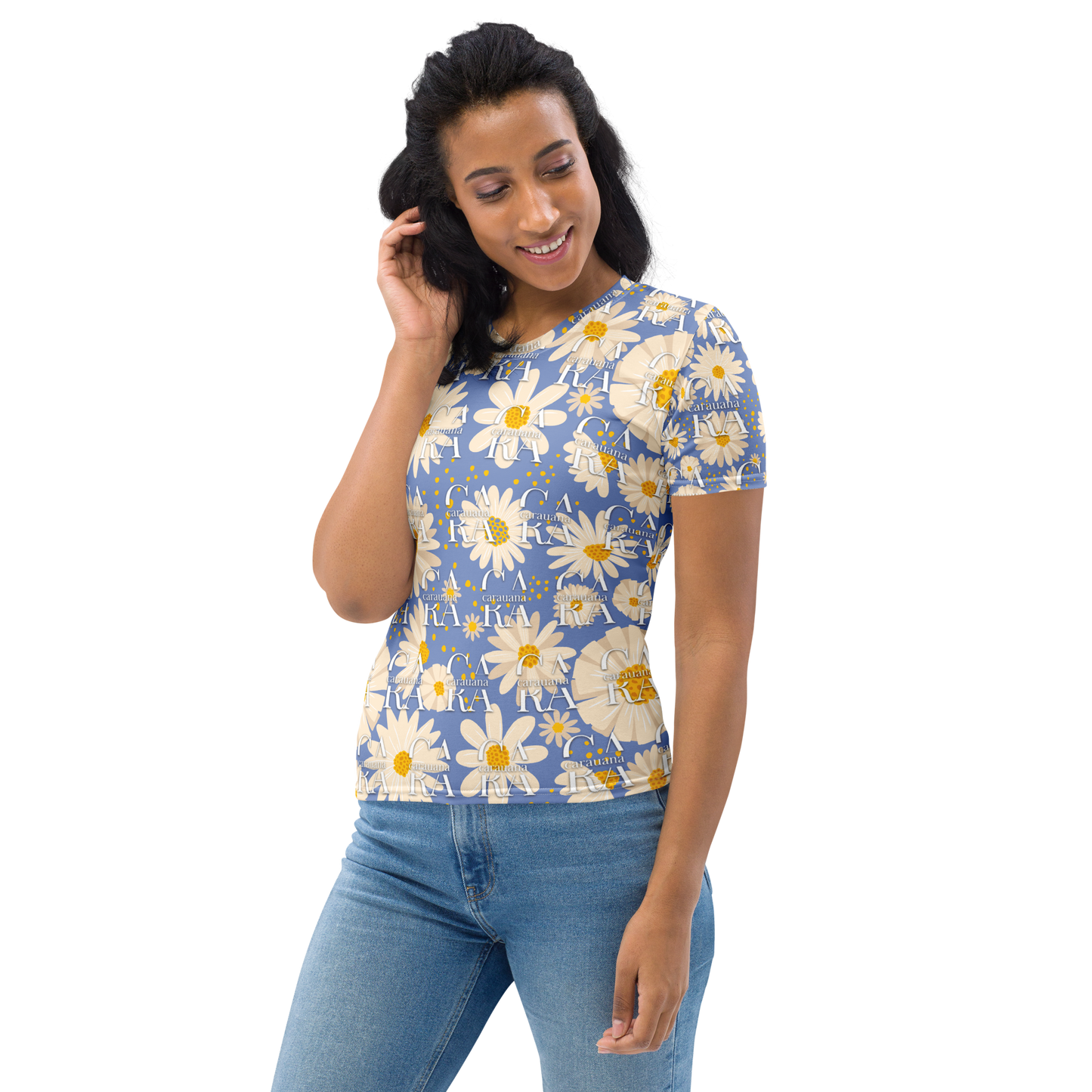CaRaUaNa Women's T-shirt Jasmin Carauana Store