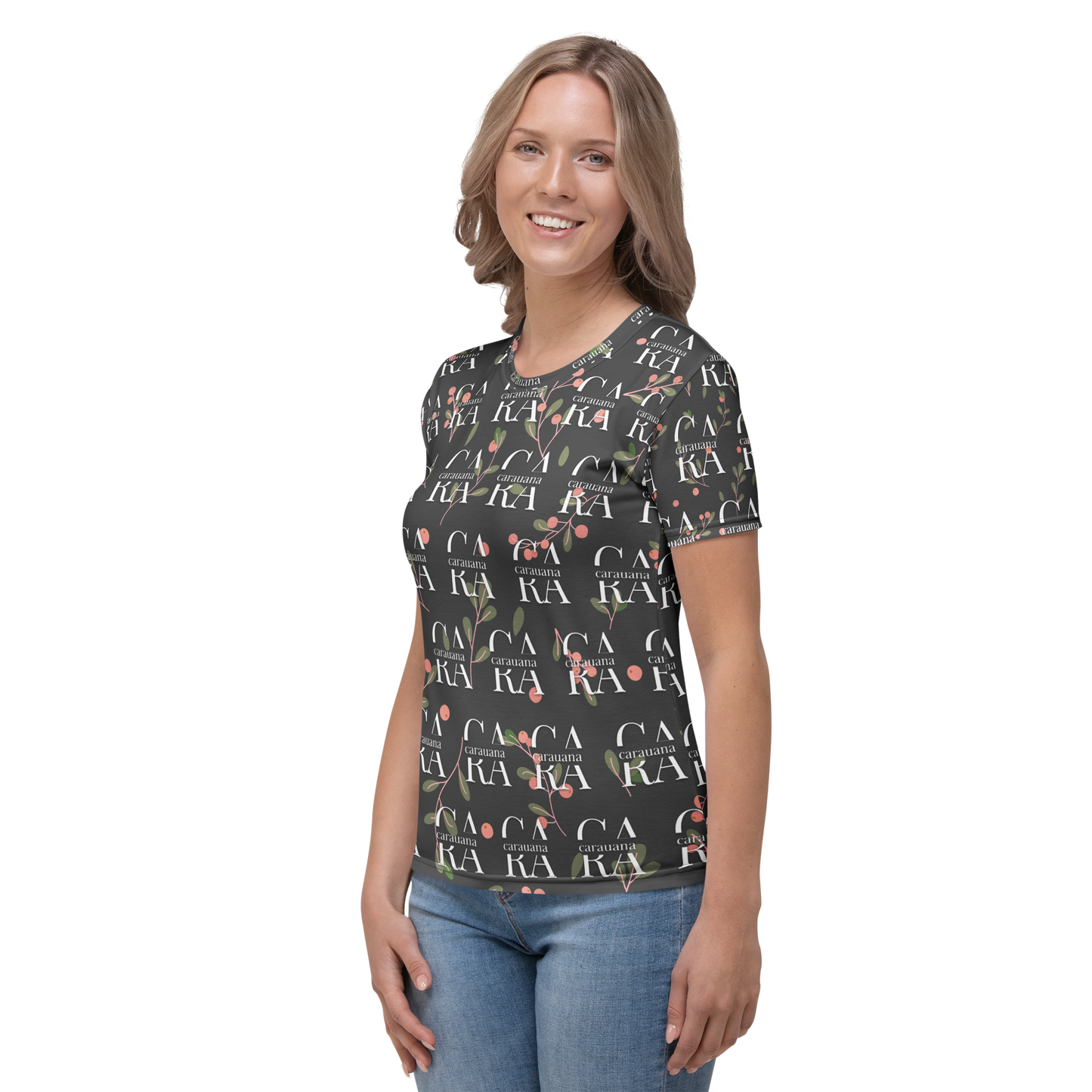 Women's T-shirt Black fruit Carauana Store