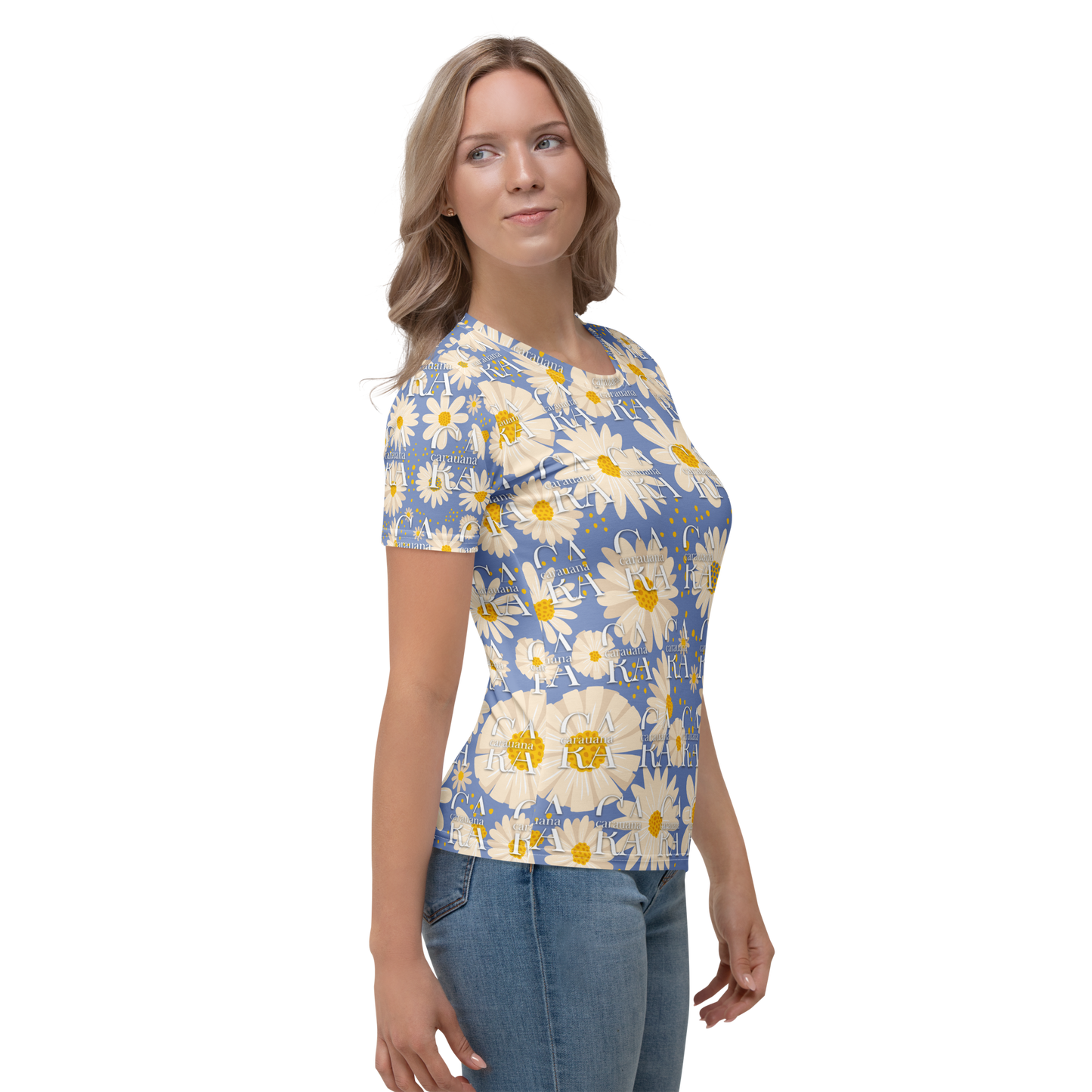CaRaUaNa Women's T-shirt Jasmin Carauana Store