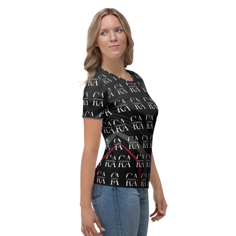 Women's T-shirt black Elegant